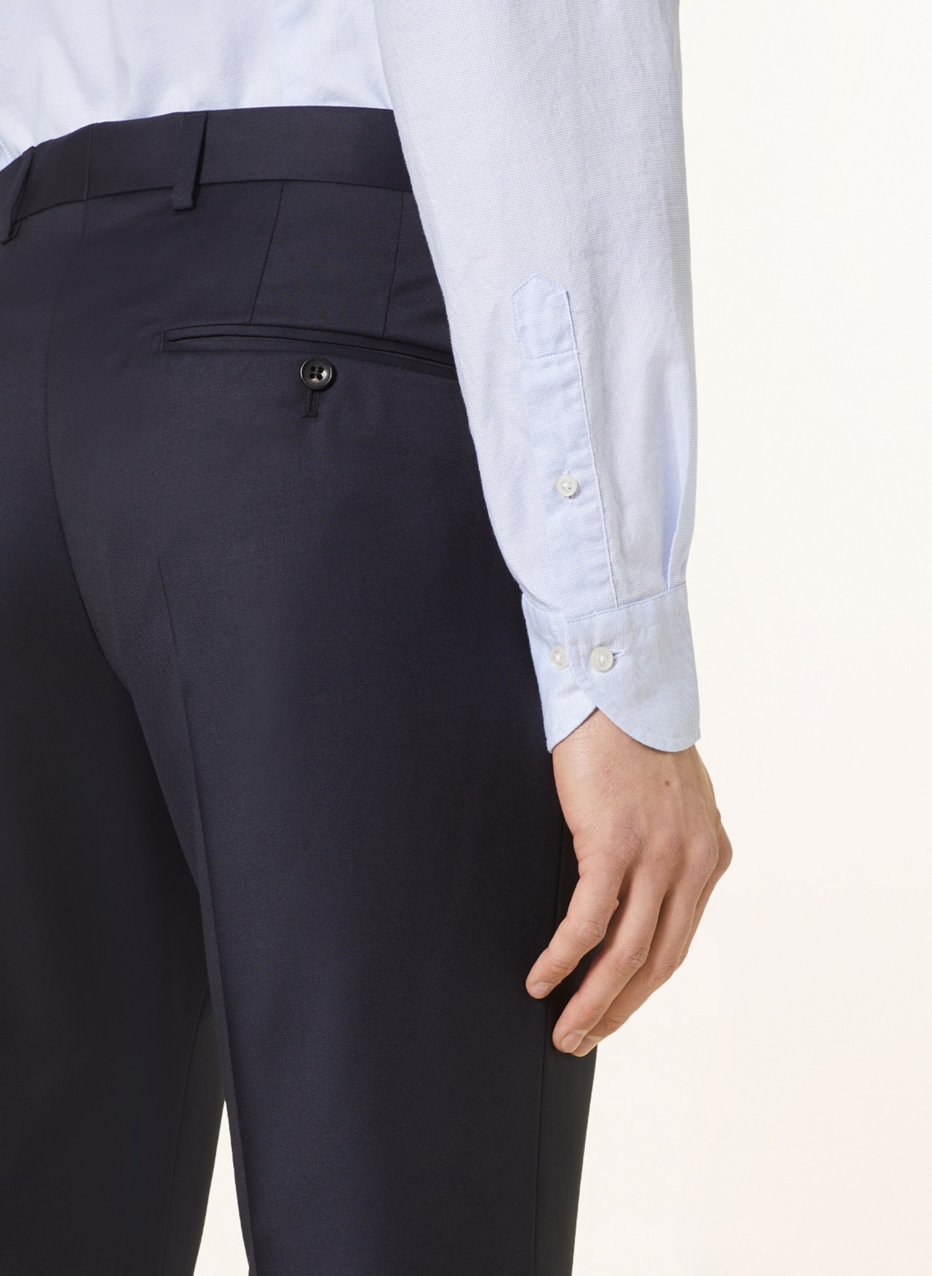 windsor. Suit trousers SOLE slim fit, Color: 401 Dark Blue                  401 (Image 6)