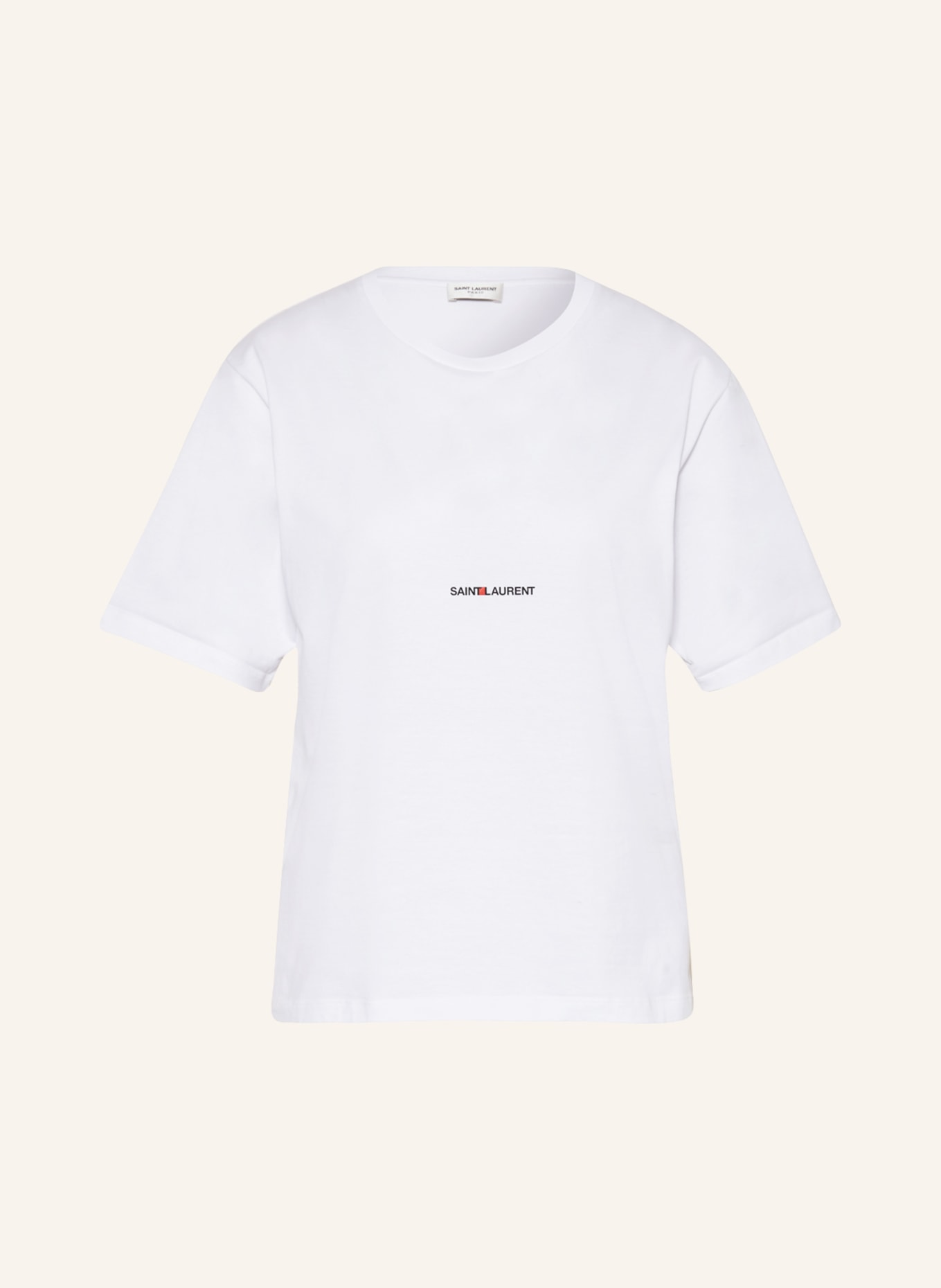 SAINT LAURENT T-shirt, Kolor: BIAŁY (Obrazek 1)