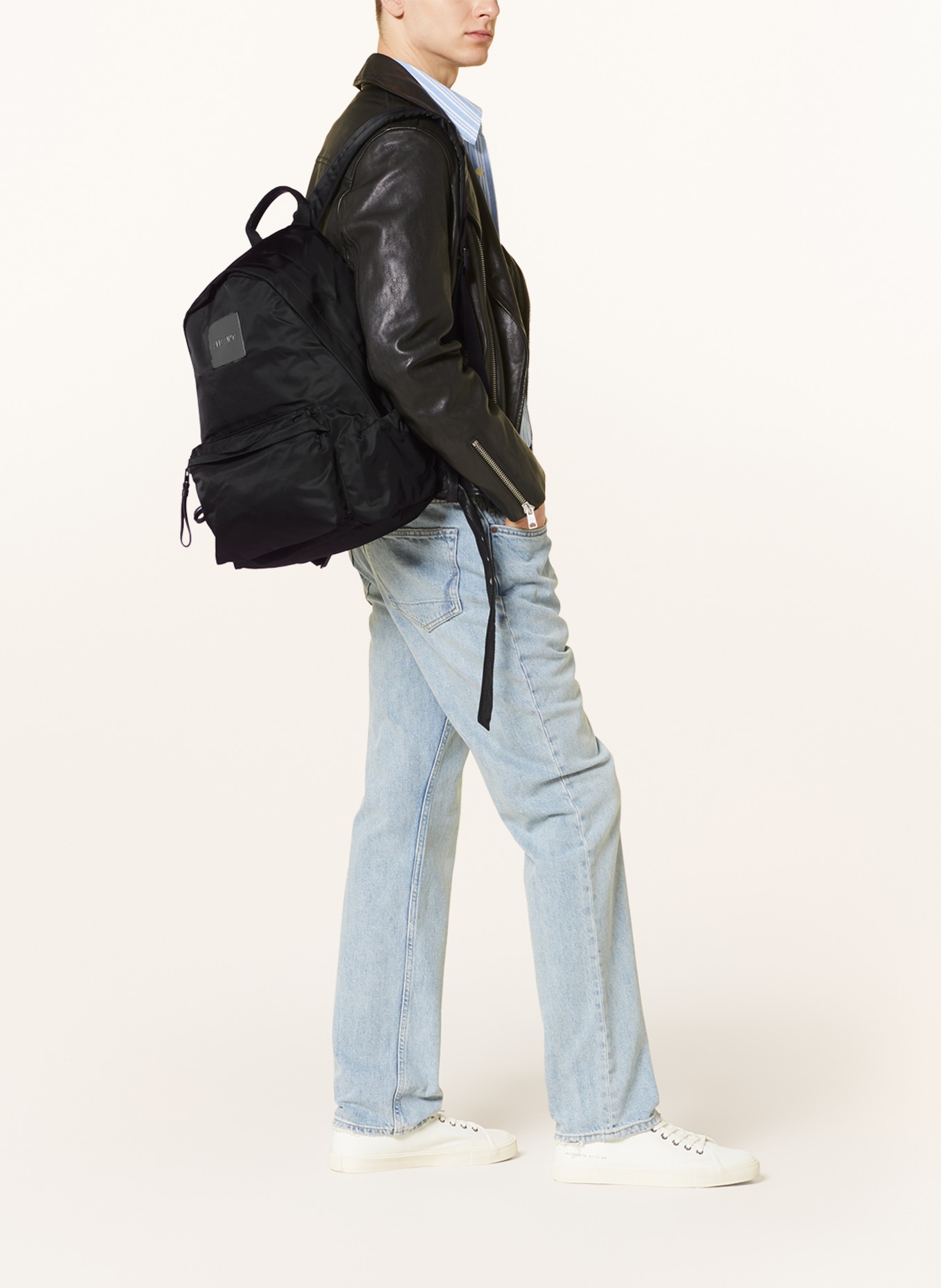 ALLSAINTS Backpack CARABINER, Color: BLACK (Image 4)