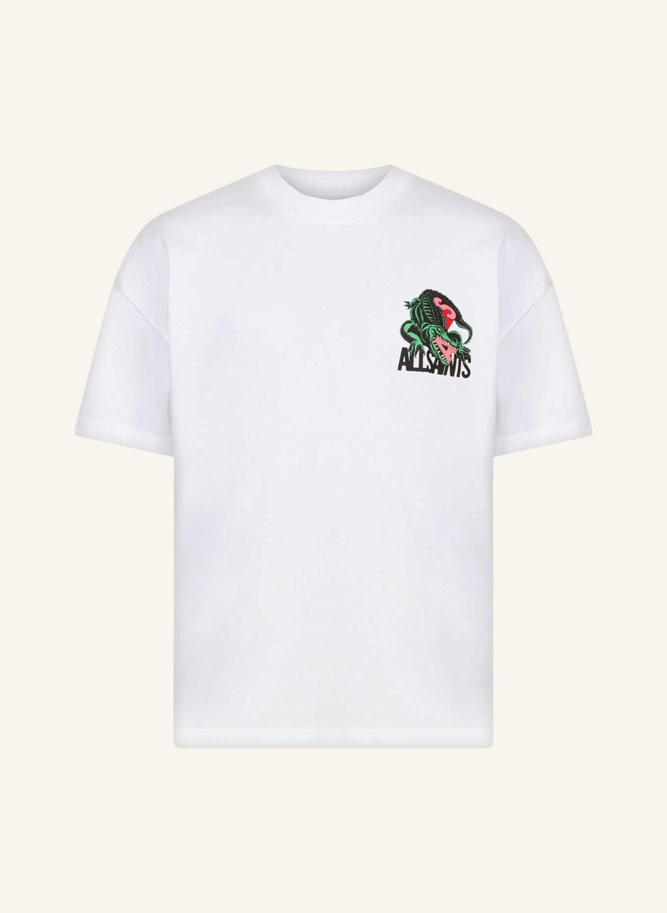 ALLSAINTS T-shirt GATOT, Color: WHITE (Image 1)
