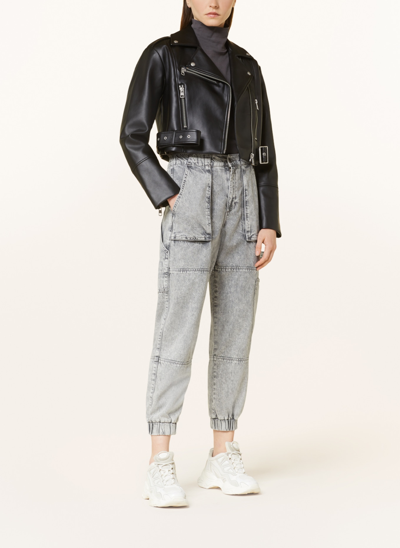 ALLSAINTS Jeans MILA, Farbe: 755 Washed Grey (Bild 2)