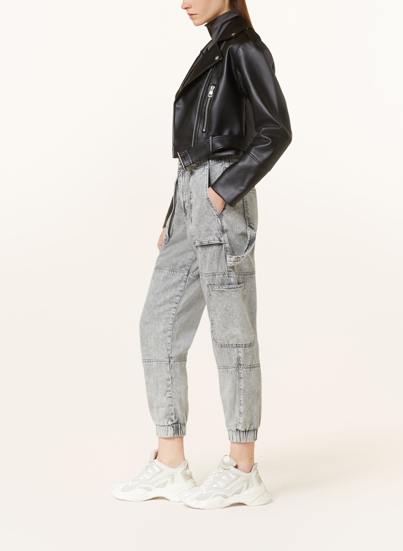 ALLSAINTS Jeans MILA, Farbe: 755 Washed Grey (Bild 4)