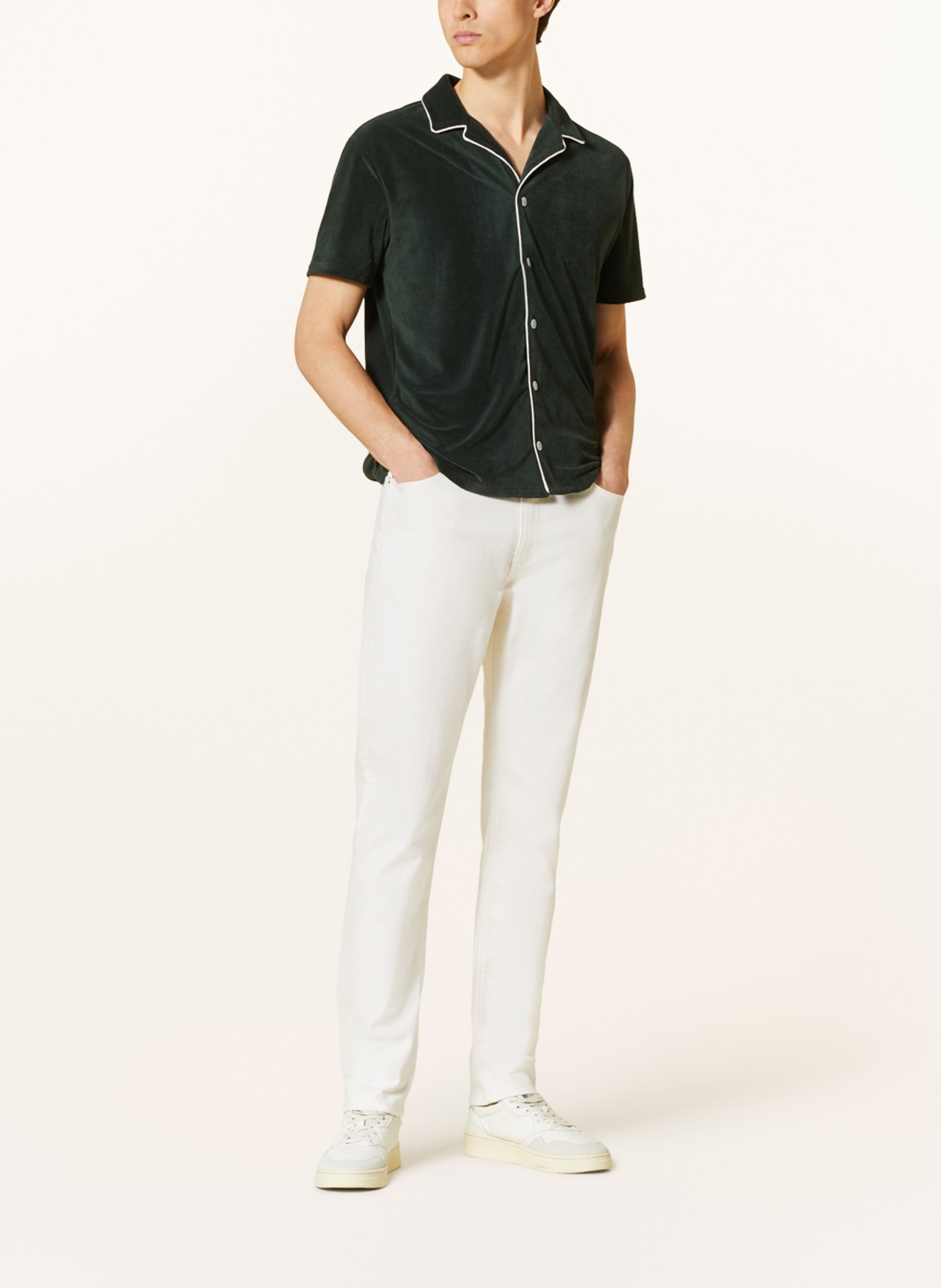 REISS Jeans SANTONORI Slim Tapered Fit, Farbe: ECRU (Bild 2)