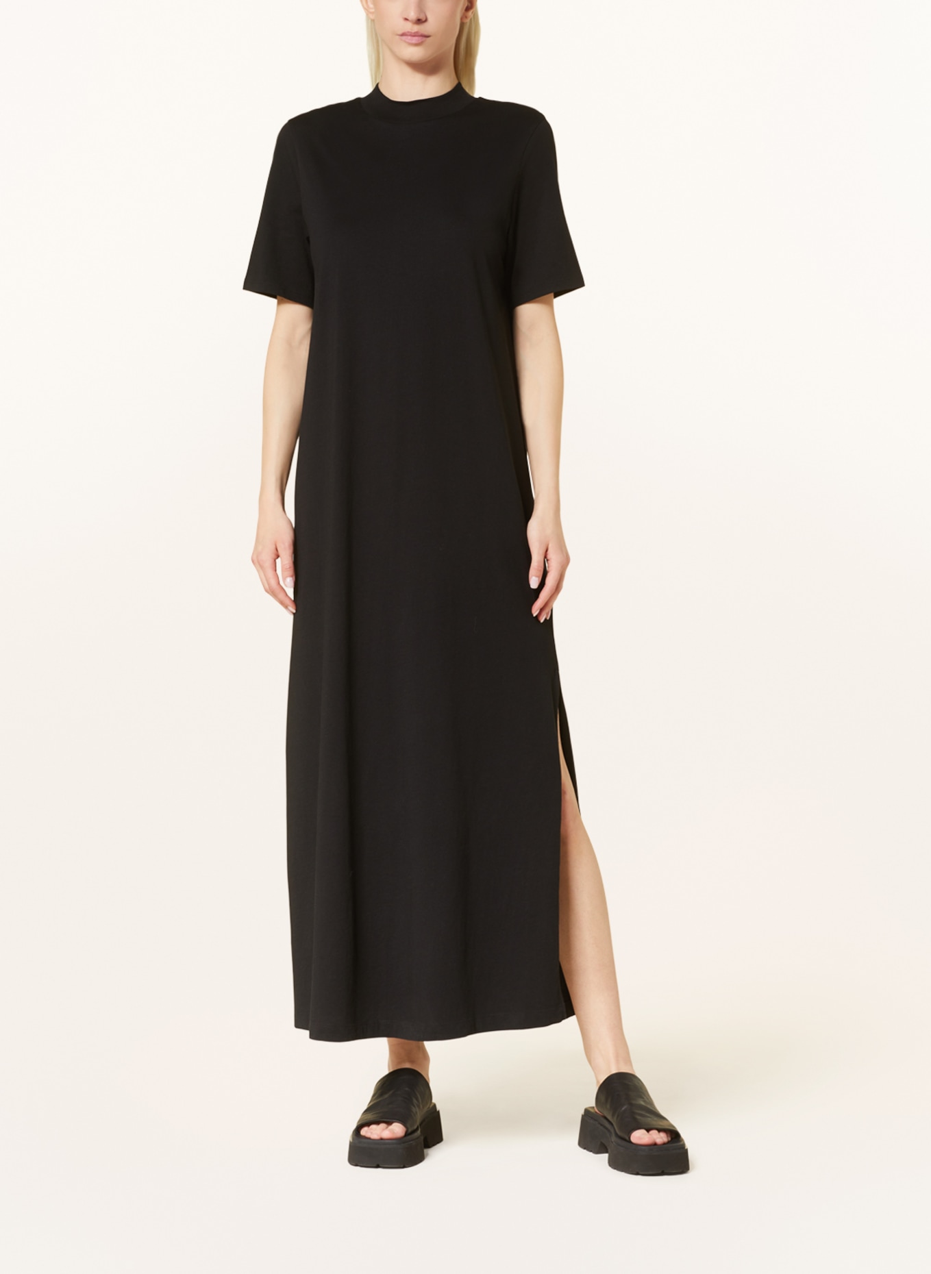 COS Jersey dress in black