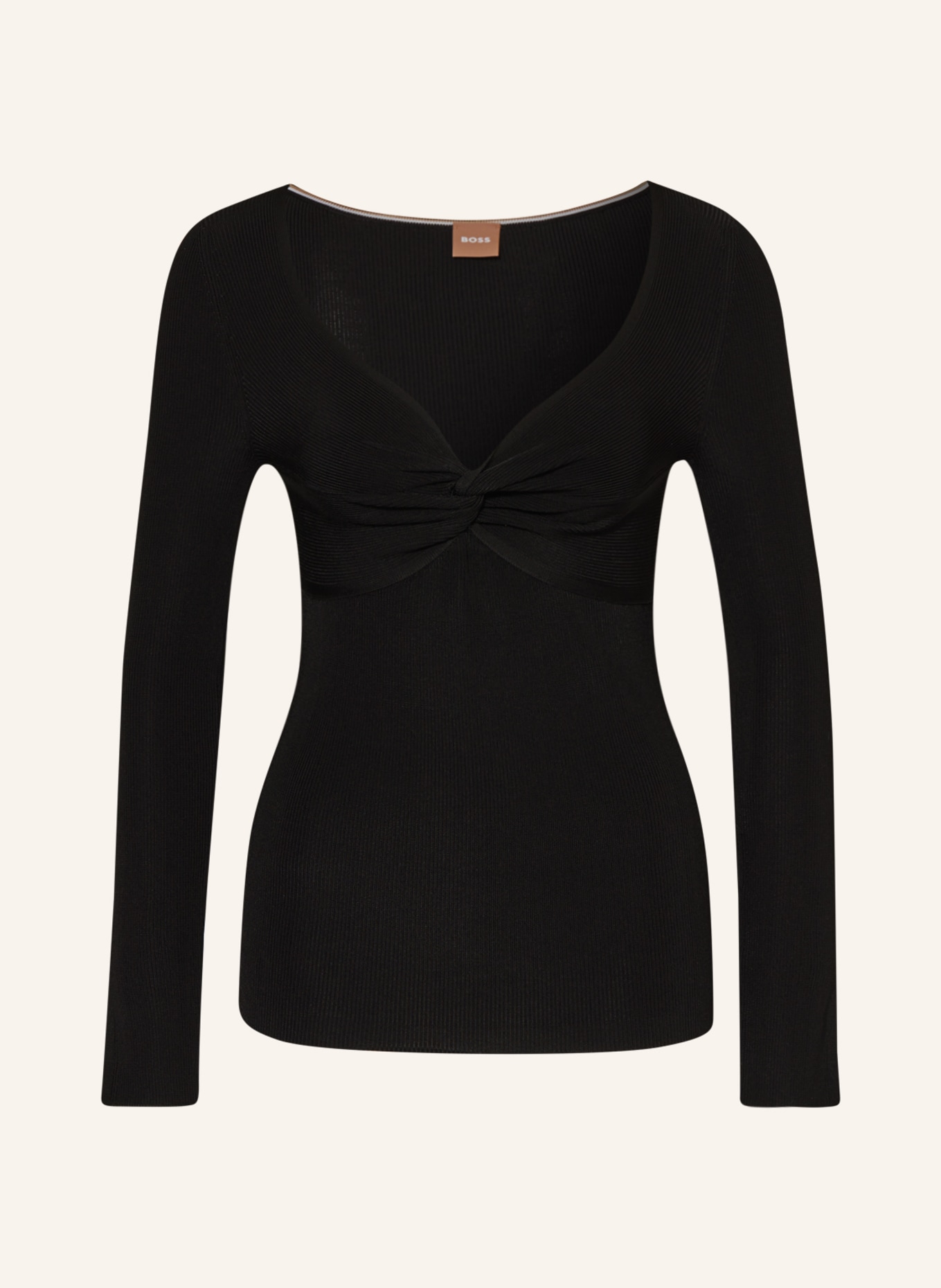 BOSS Sweater FAUCONA, Color: BLACK (Image 1)