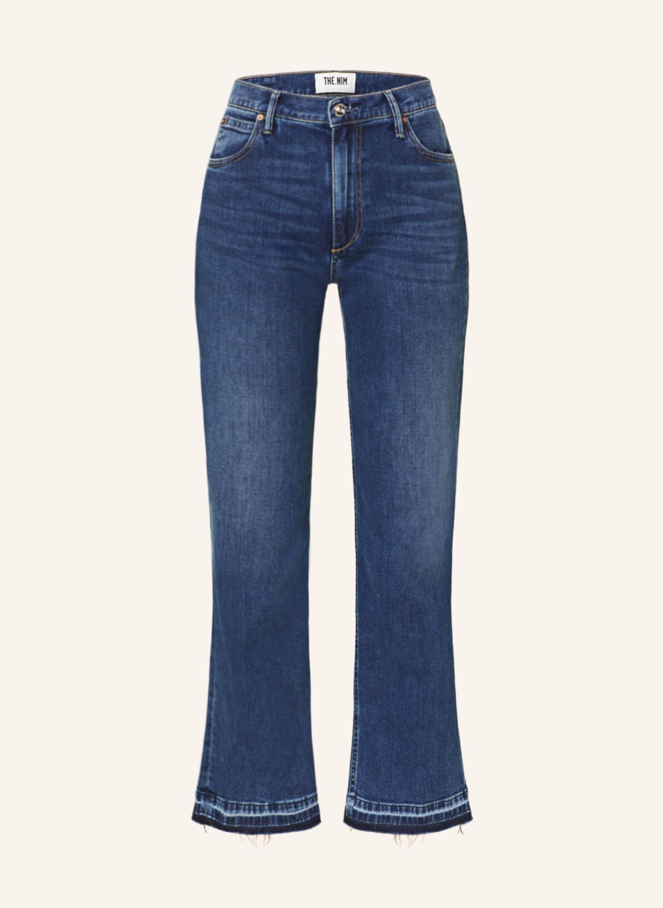 THE.NIM STANDARD Jeans CHERYL, Farbe: W802-MDD DARK WASHED BLUE (Bild 1)