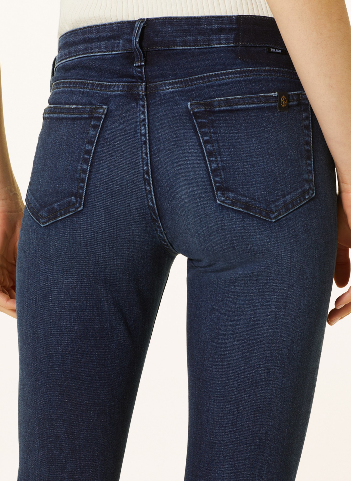 THE.NIM STANDARD Skinny Jeans HOLLY, Farbe: W793-INB DARK WASHED BLUE (Bild 5)