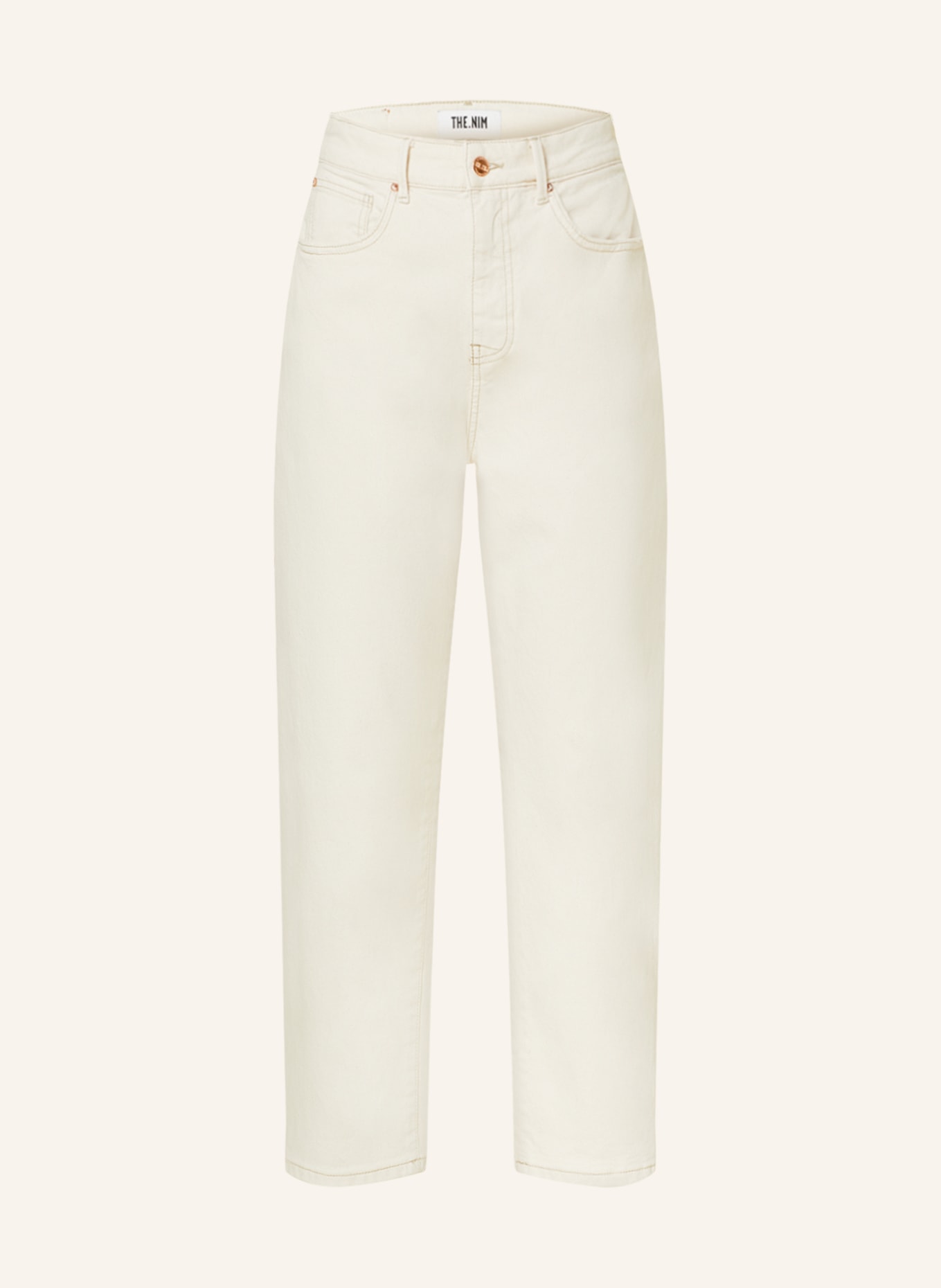 THE.NIM STANDARD Jeans COURTNEY, Farbe: W772-EKR ECRU (Bild 1)