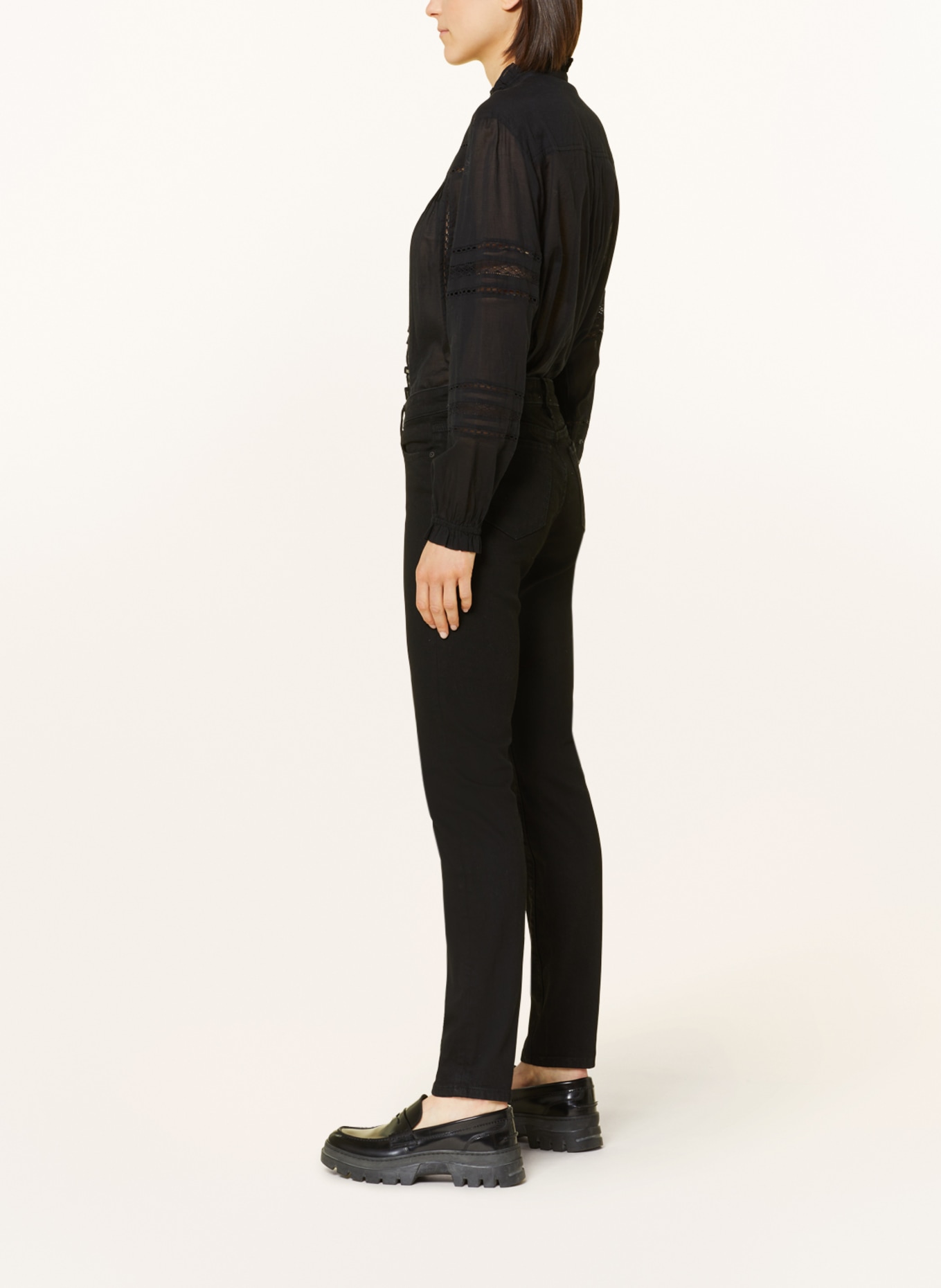 THE.NIM STANDARD Skinny jeans HOLLY, Color: W791-BLK BLACK (Image 4)