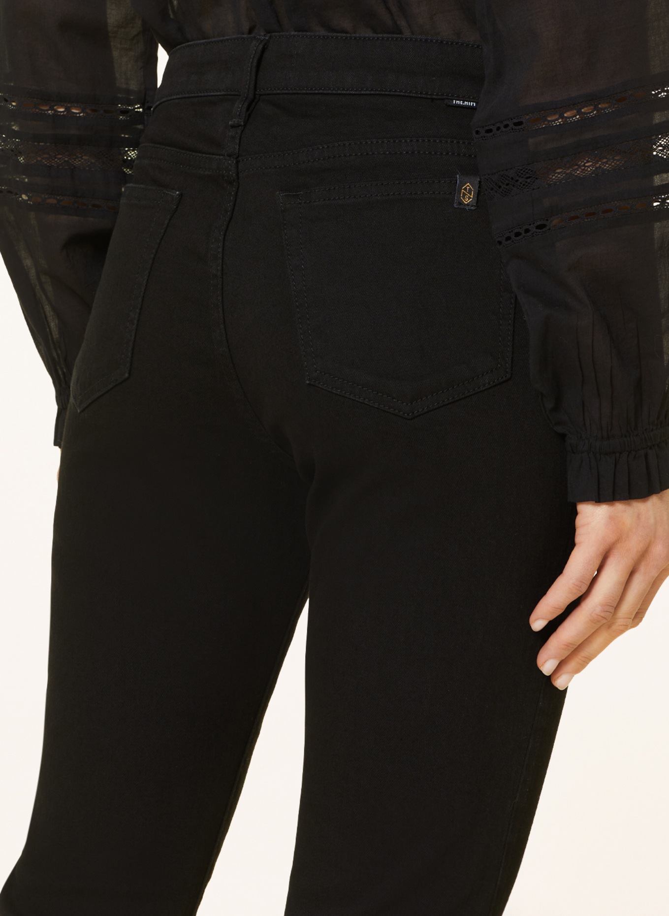 THE.NIM STANDARD Skinny Jeans HOLLY, Farbe: W791-BLK BLACK (Bild 5)