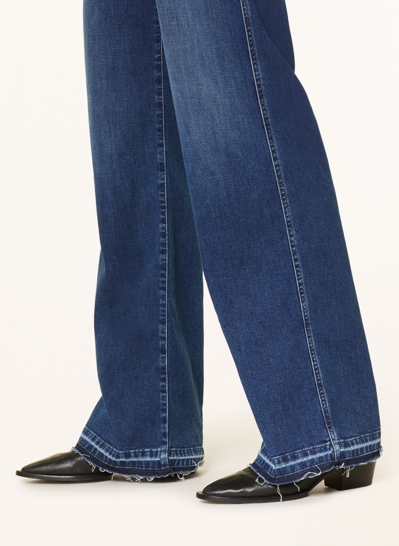 THE.NIM STANDARD Jeans DEBBIE, Farbe: W802B-MDD DARK WASHE BLUE (Bild 5)