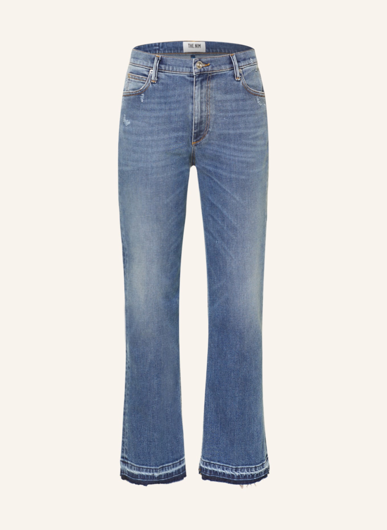 THE.NIM STANDARD 7/8 jeans CHERYL, Color: W796-MDV MID BLUE (Image 1)