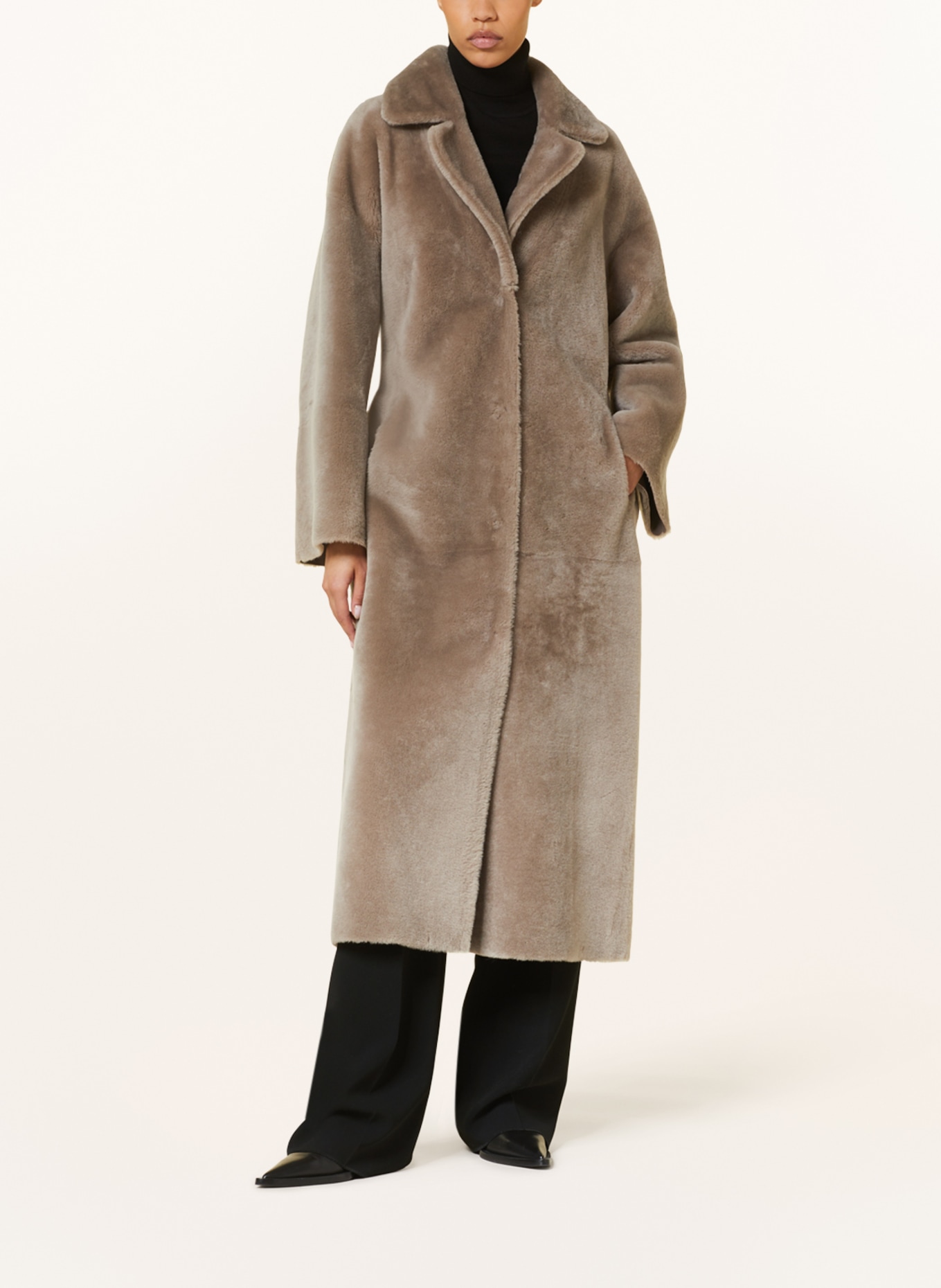 ARMA Lambskin coat VIENNA, Color: BROWN (Image 2)