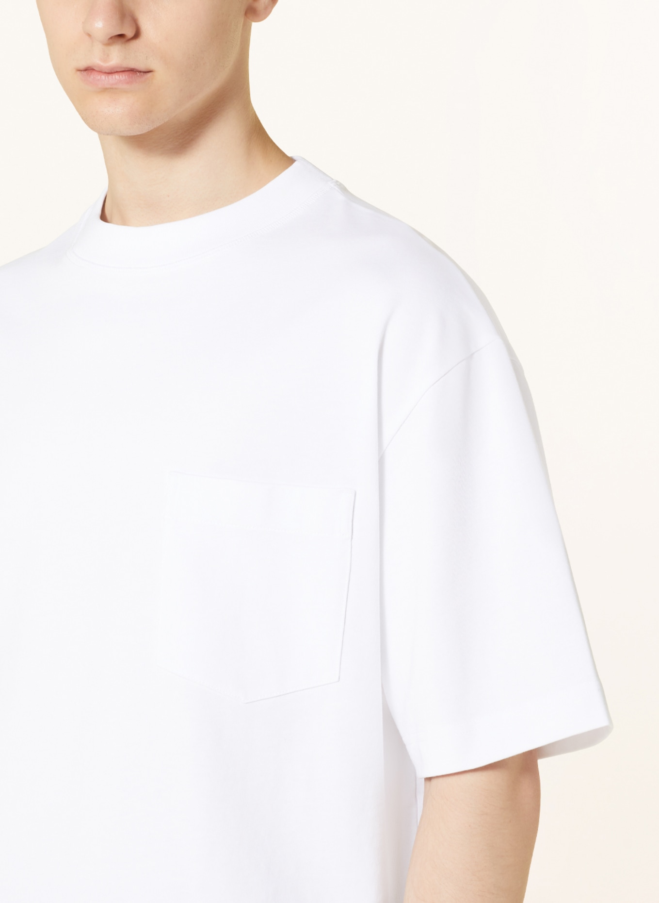 COS Oversized-Shirt: WEISS