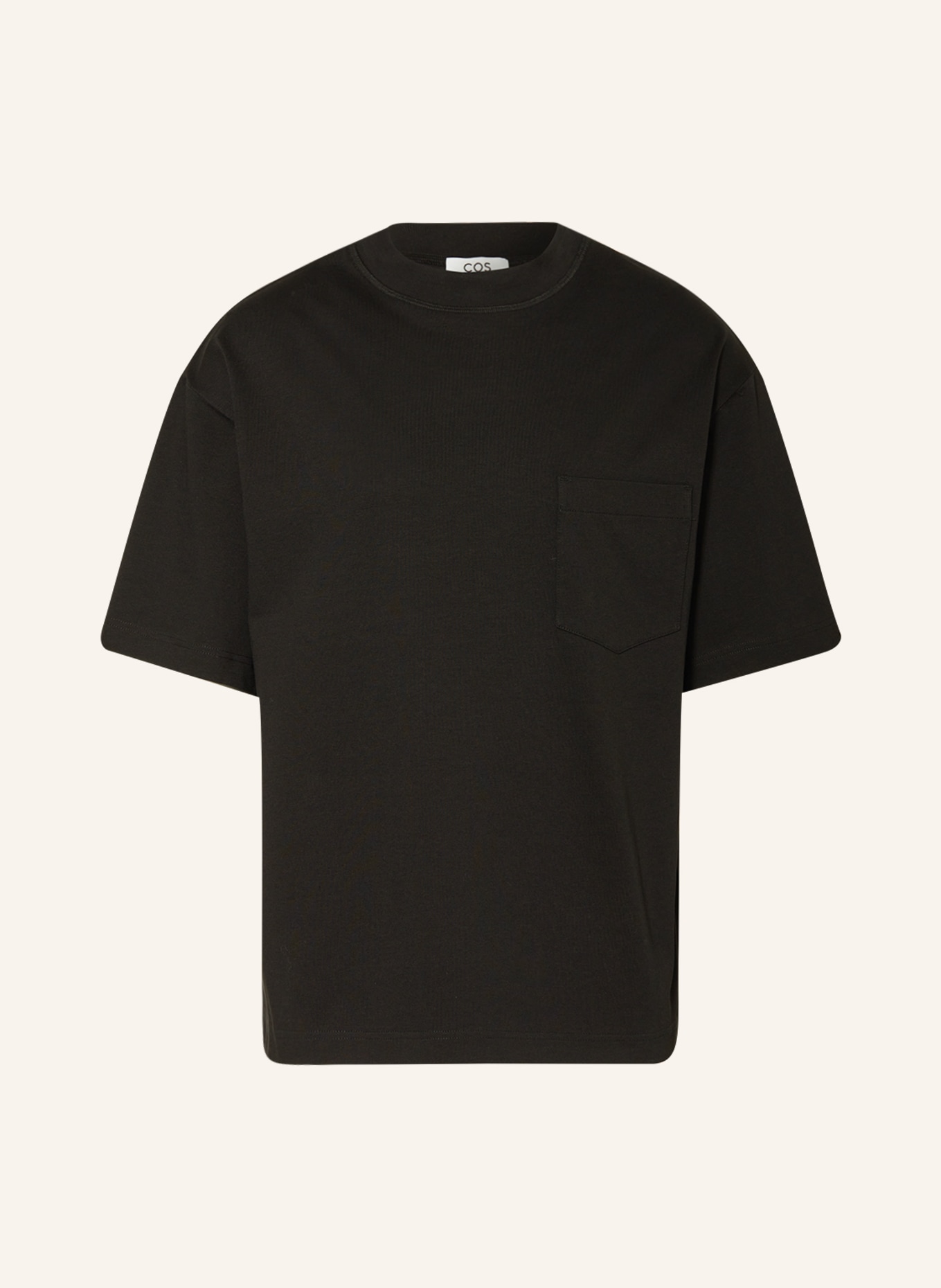 COS Oversized shirt, Color: BLACK (Image 1)