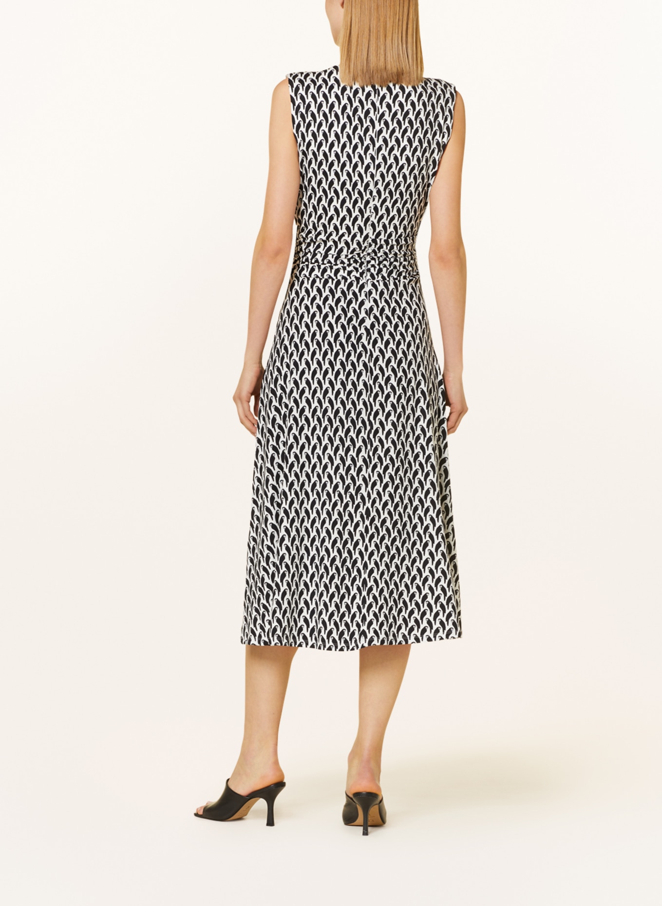HOBBS Jersey dress BAYVIEW, Color: BLACK/ WHITE (Image 3)