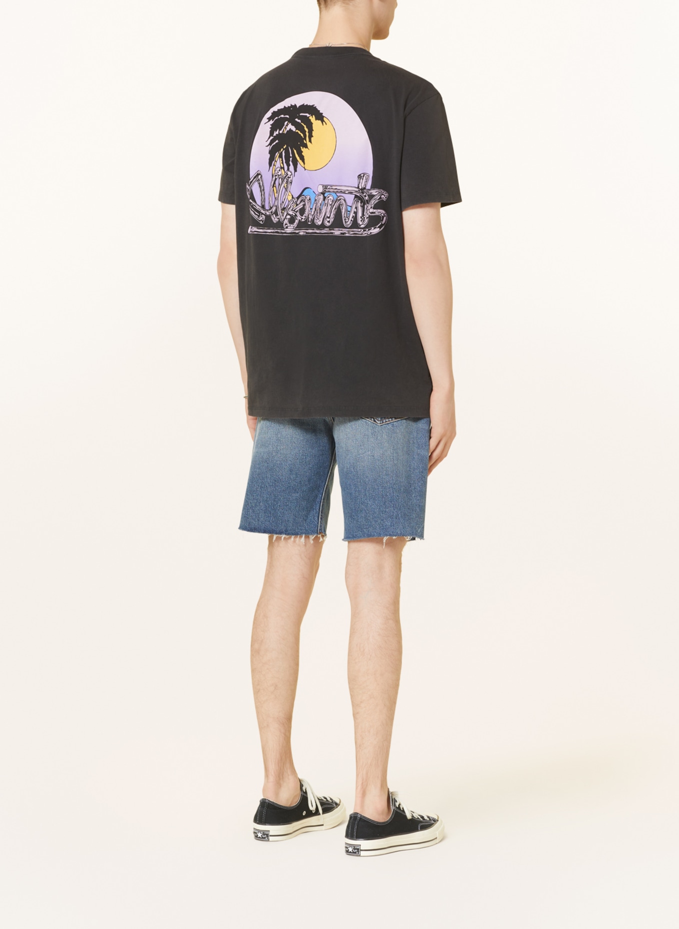 ALLSAINTS T-shirt CHROMA, Color: BLACK (Image 2)