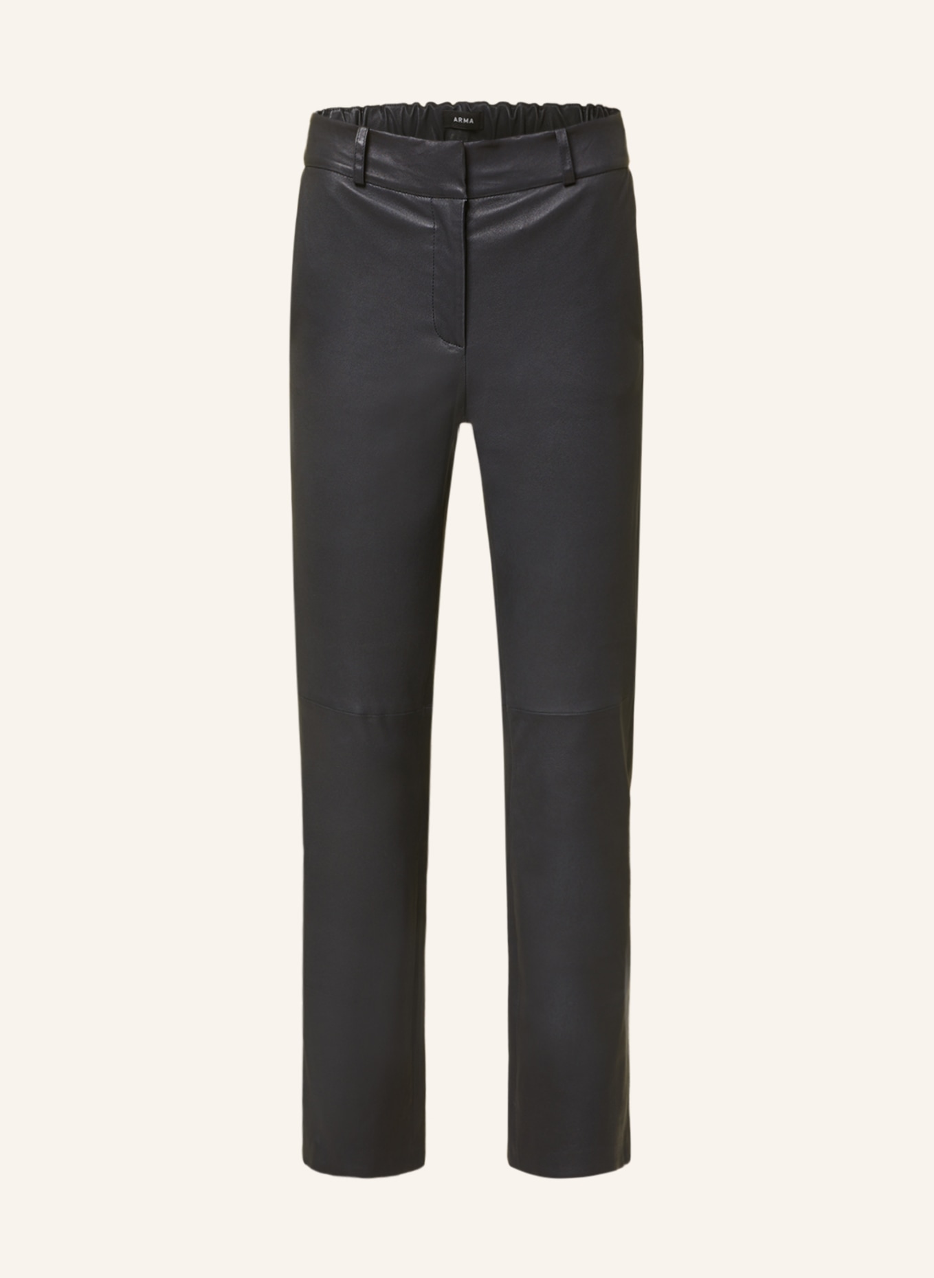 lilienfels 7/8 leather trousers, Color: DARK BLUE (Image 1)