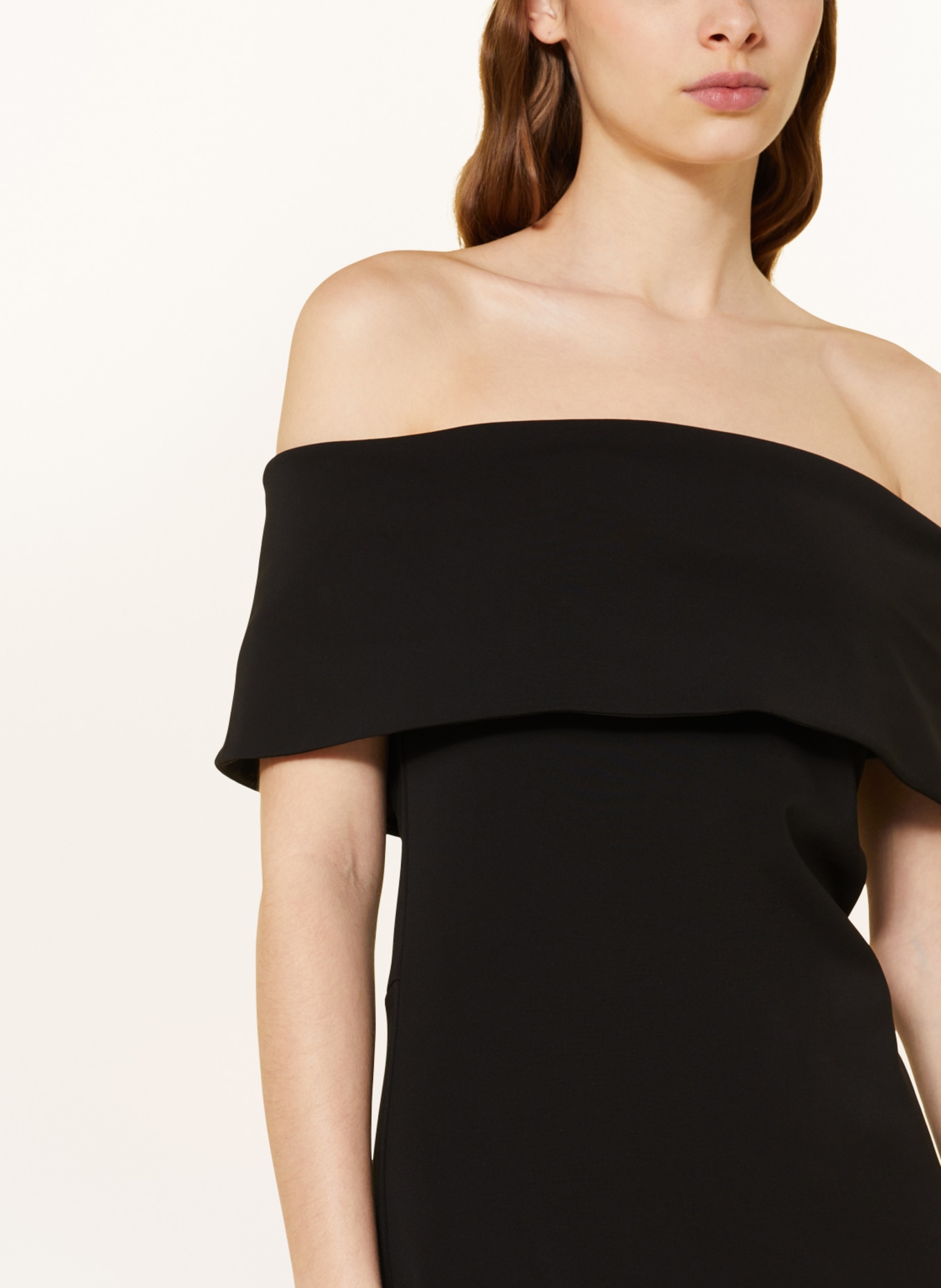 COS Off-Shoulder-Kleid, Farbe: SCHWARZ (Bild 4)