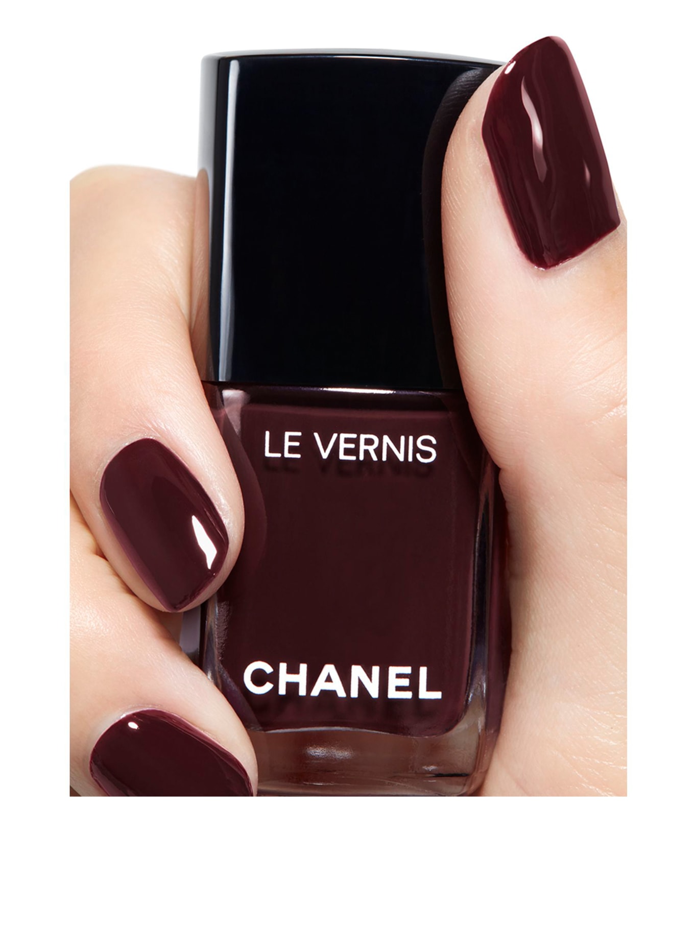 CHANEL LE VERNIS: 155 ROUGE NOIR
