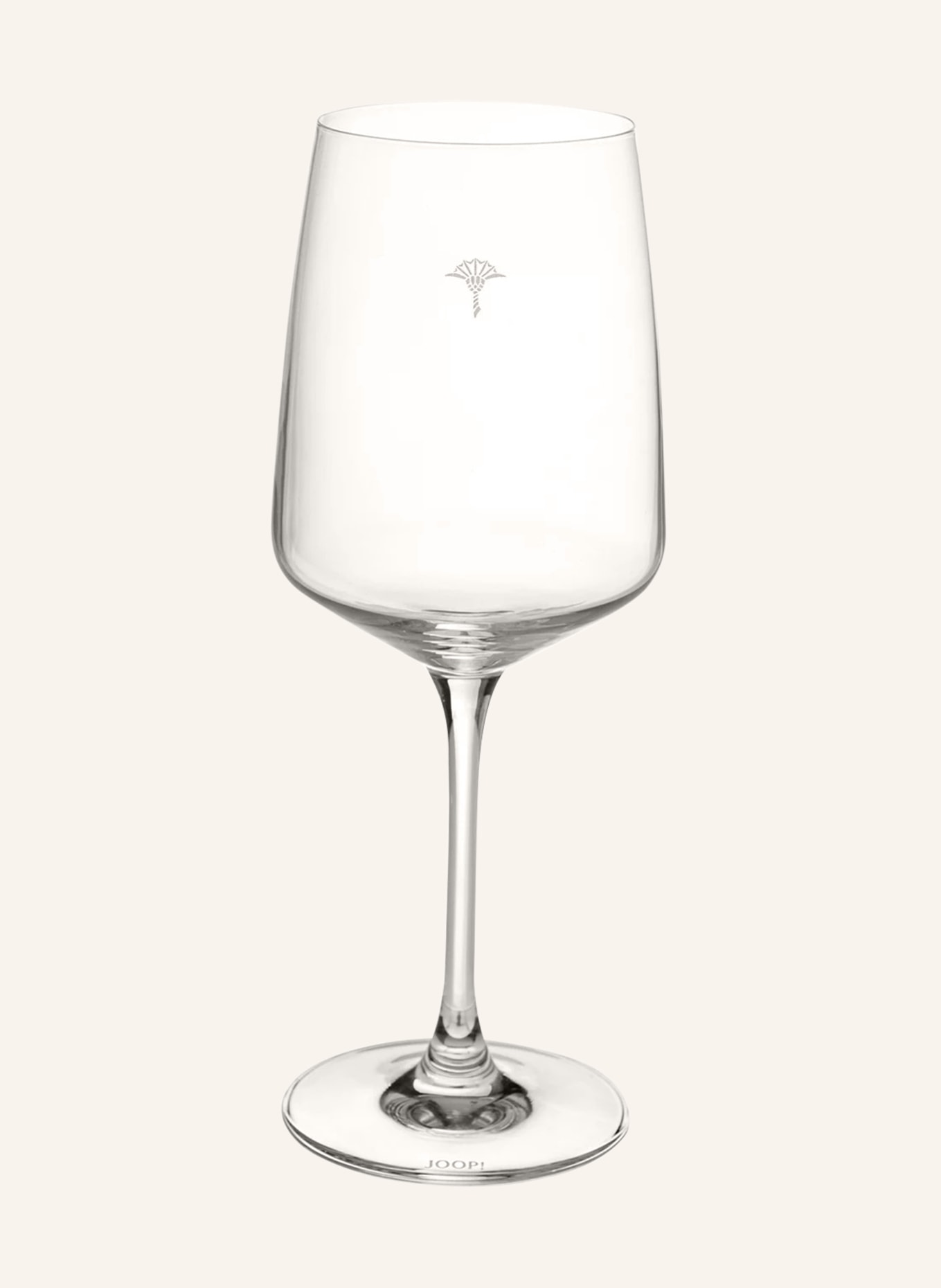 JOOP! Set of 2 wine glasses SINGLE CORNFLOWER, Color: WHITE (Image 2)