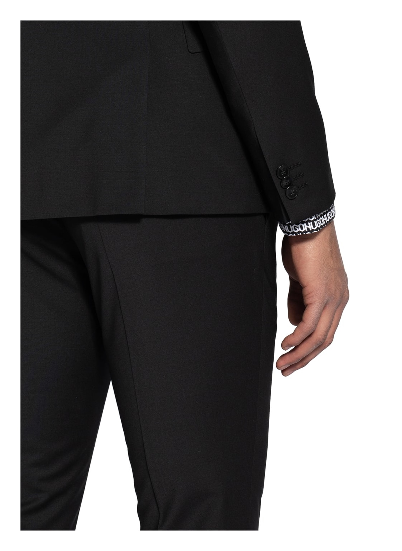 HUGO Oblekové sako ARTI Extra Slim Fit, Barva: 001 BLACK (Obrázek 5)