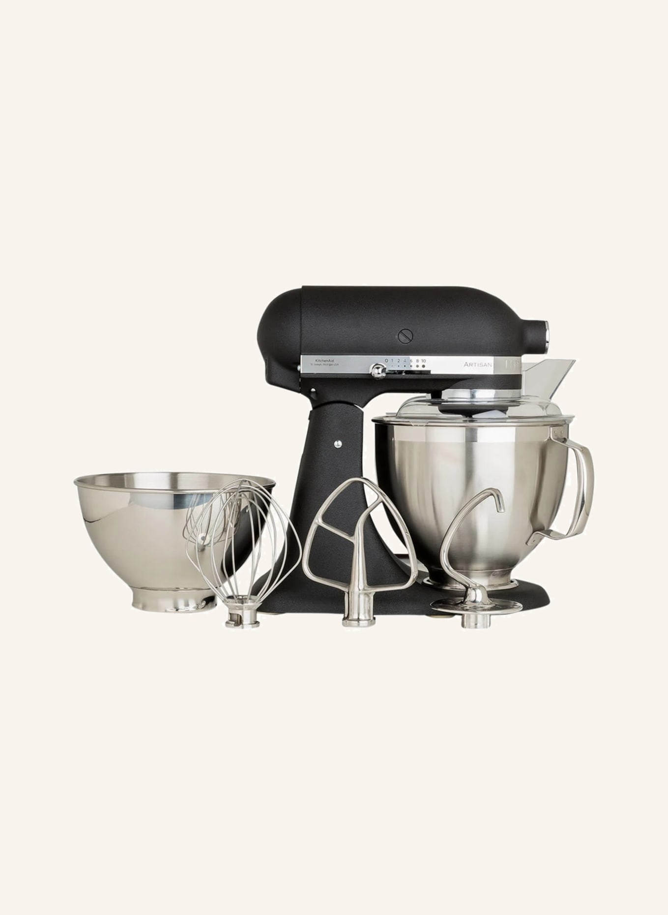 KitchenAid Küchenmaschine ARTISAN 4,8 l: SCHWARZ MATT