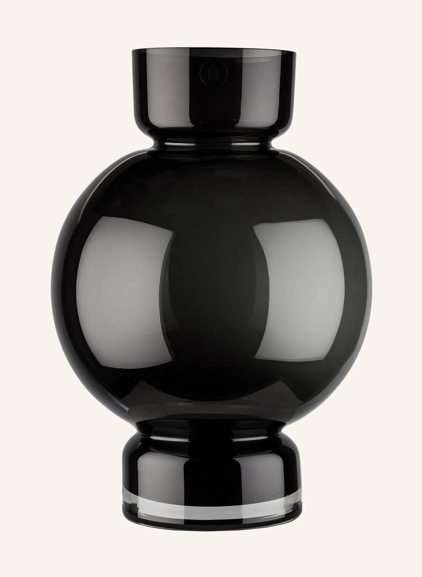 house doctor Vase, Color: BLACK GRAY (Image 1)