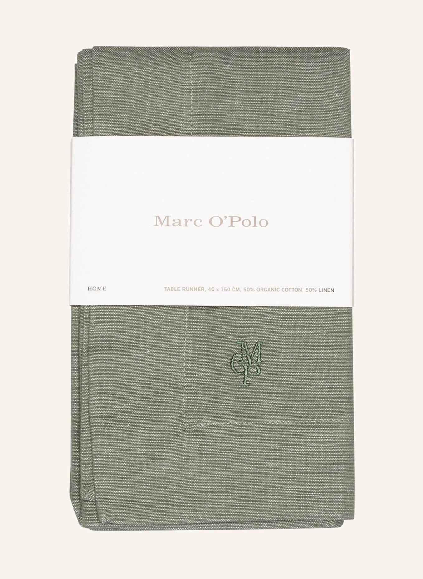 Marc O'Polo Tischläufer AKALLA, Farbe: GRÜN (Bild 4)