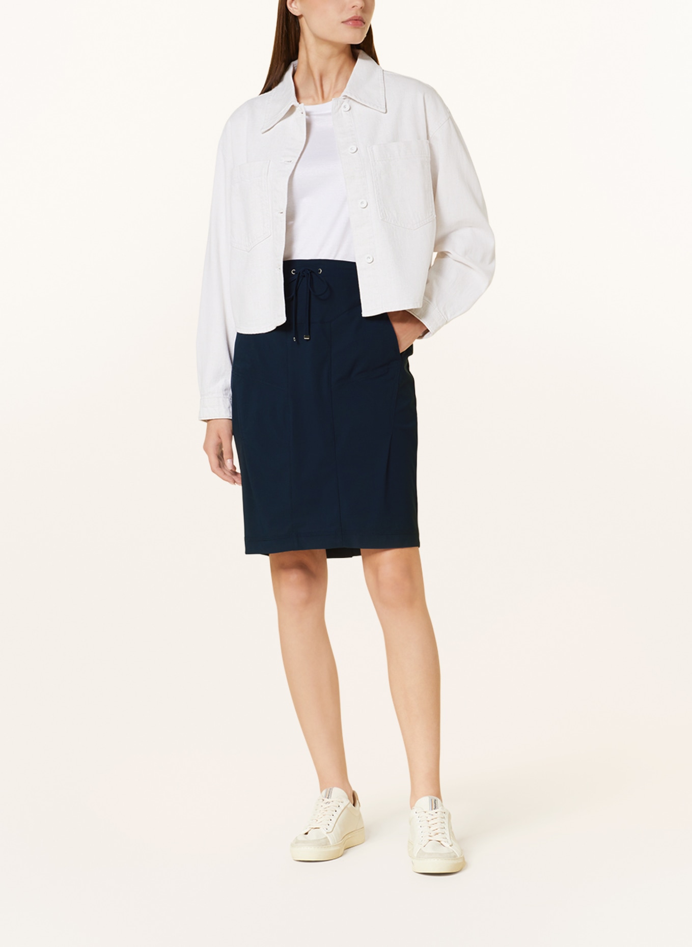 RAFFAELLO ROSSI Skirt WARIS: DARK BLUE