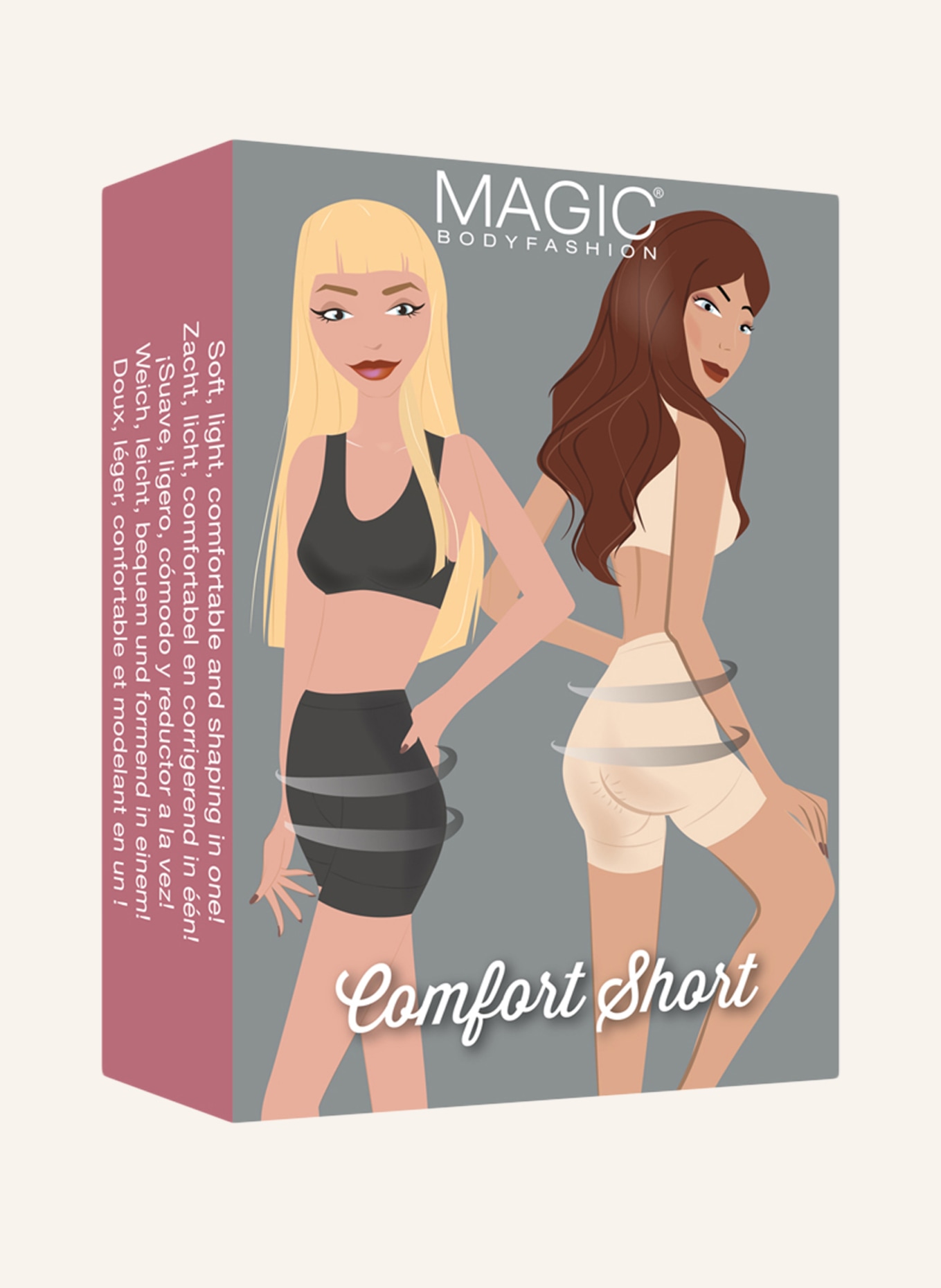 MAGIC Bodyfashion Shape-Shorts COMFORT , Farbe: CREME (Bild 4)