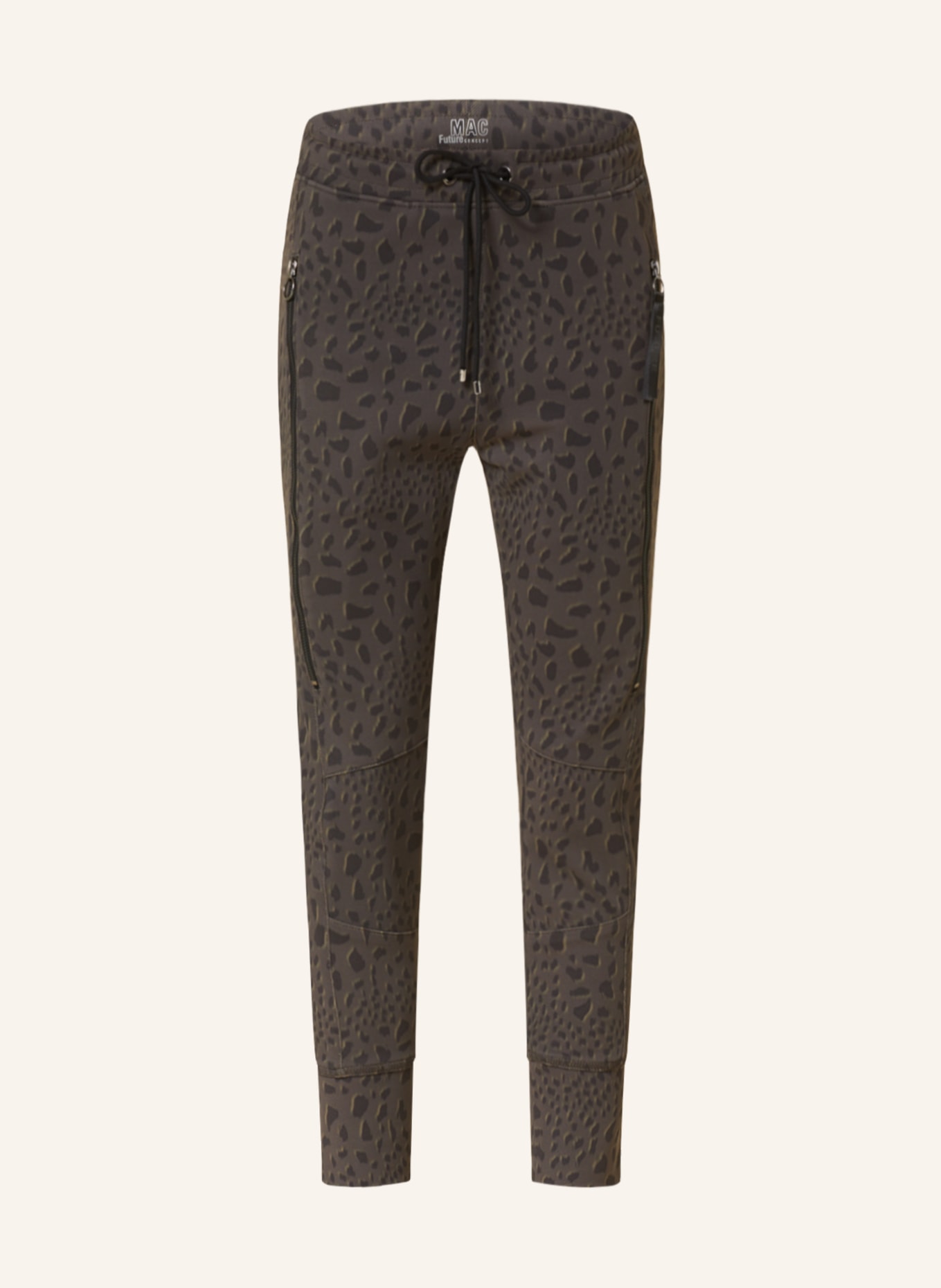 MAC Hose FUTURE 2.0 im Jogging-Stil: DUNKELGRAU/ SCHWARZ
