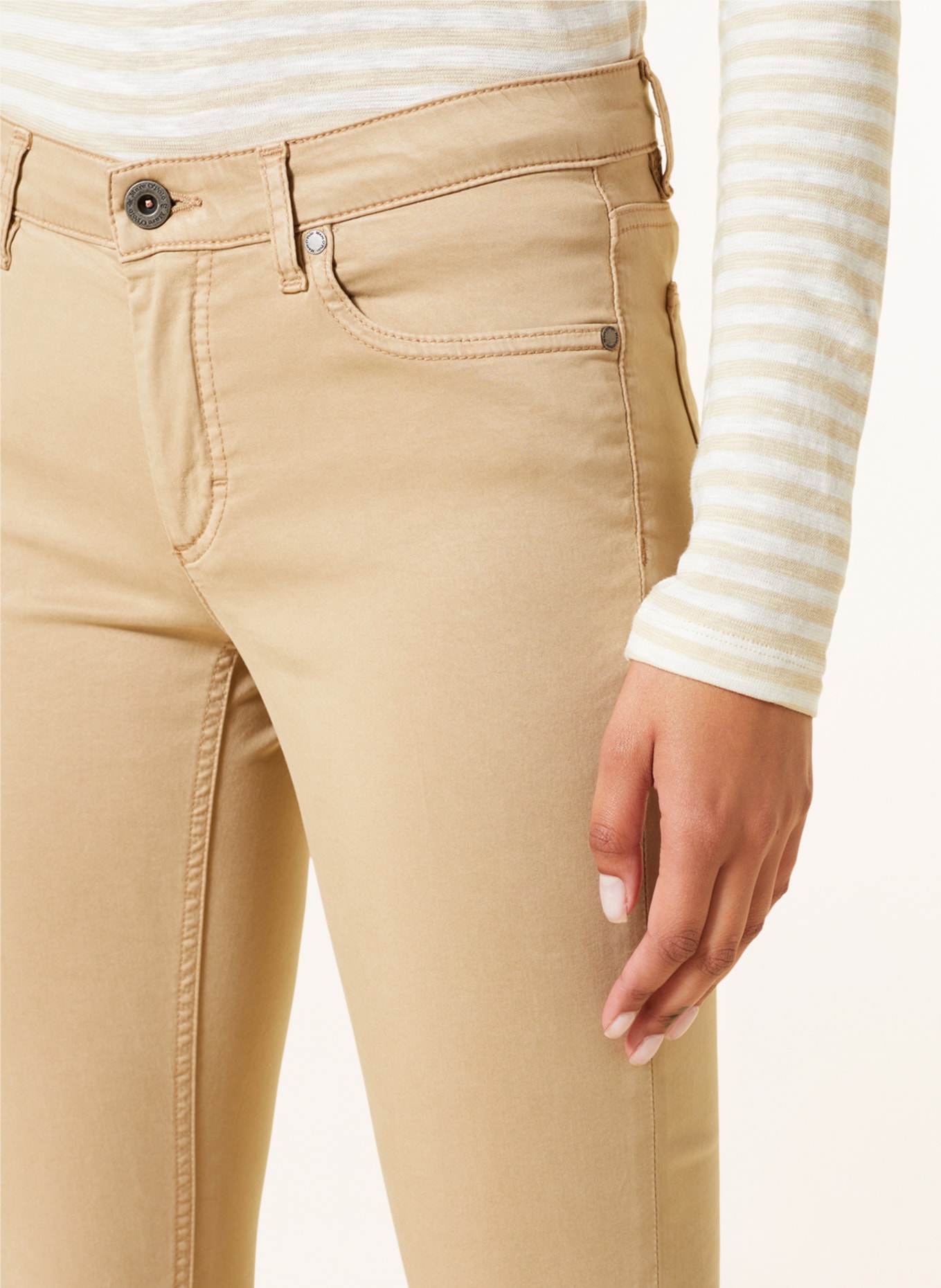 Marc O'Polo 7/8 trousers , Color: BEIGE (Image 5)