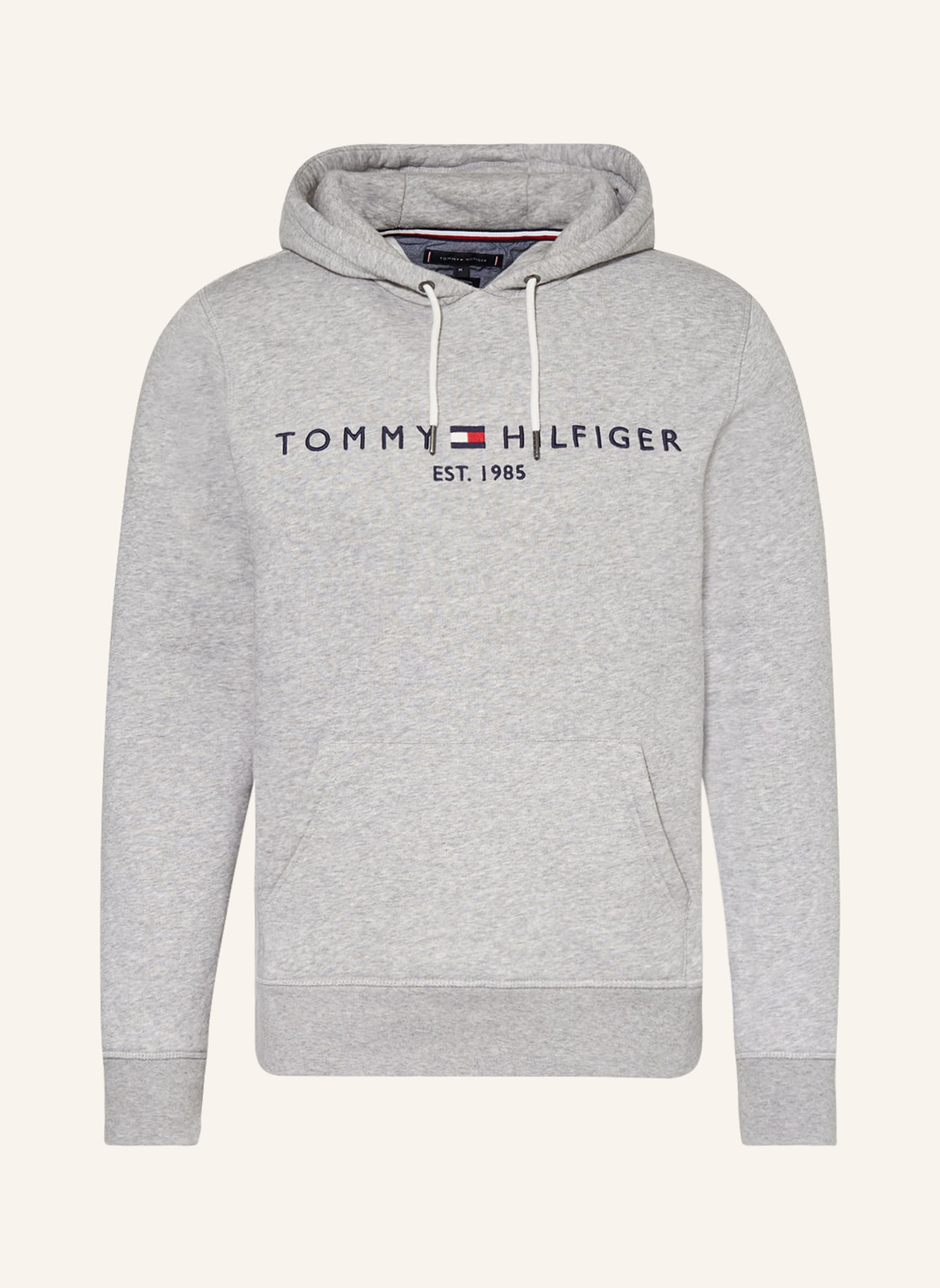 TOMMY HILFIGER Hoodie: GRAU