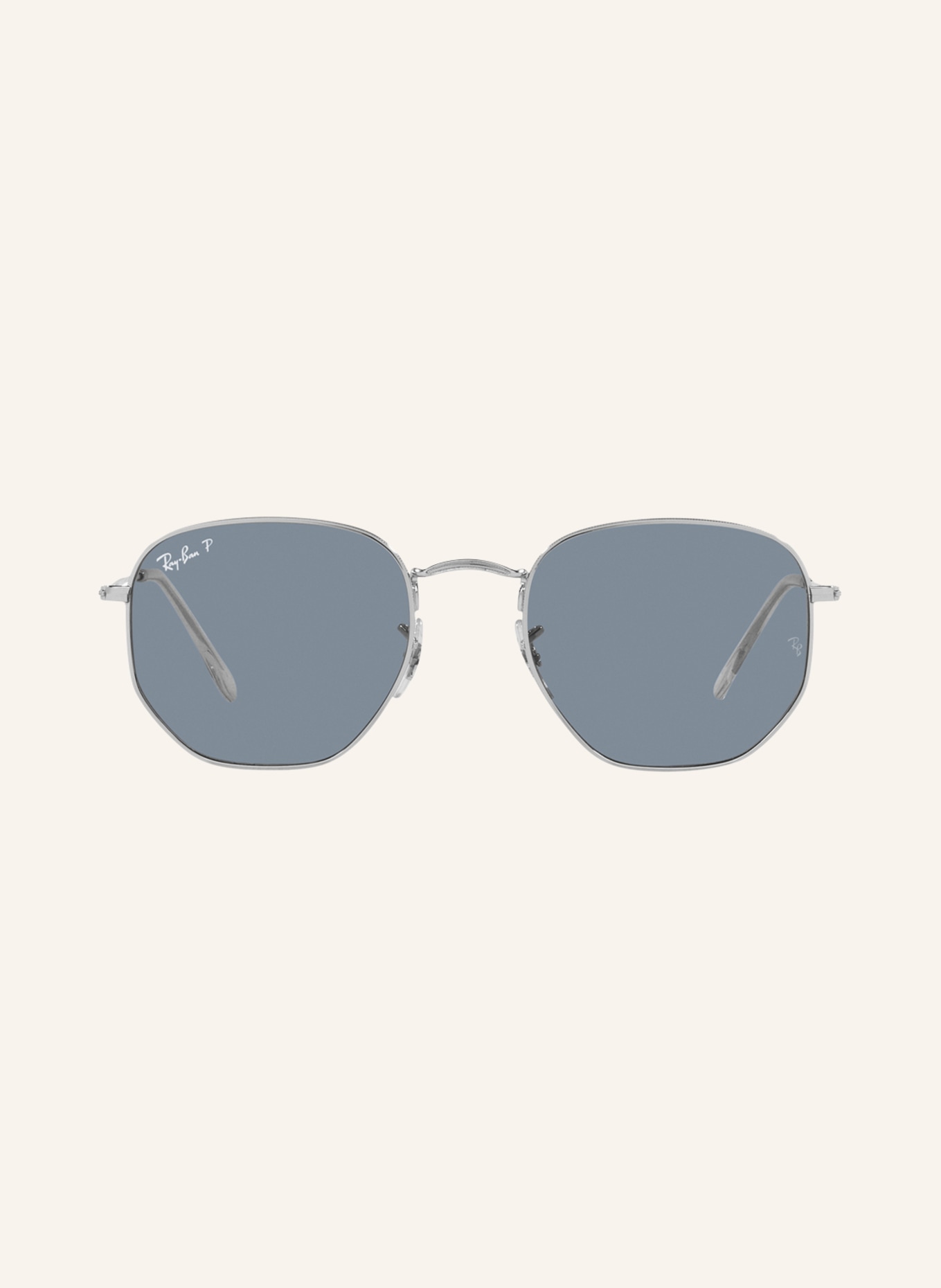Ray-Ban Sunglasses RB3548N , Color: 003/02 - SILVER/ BLUE POLARIZED (Image 2)