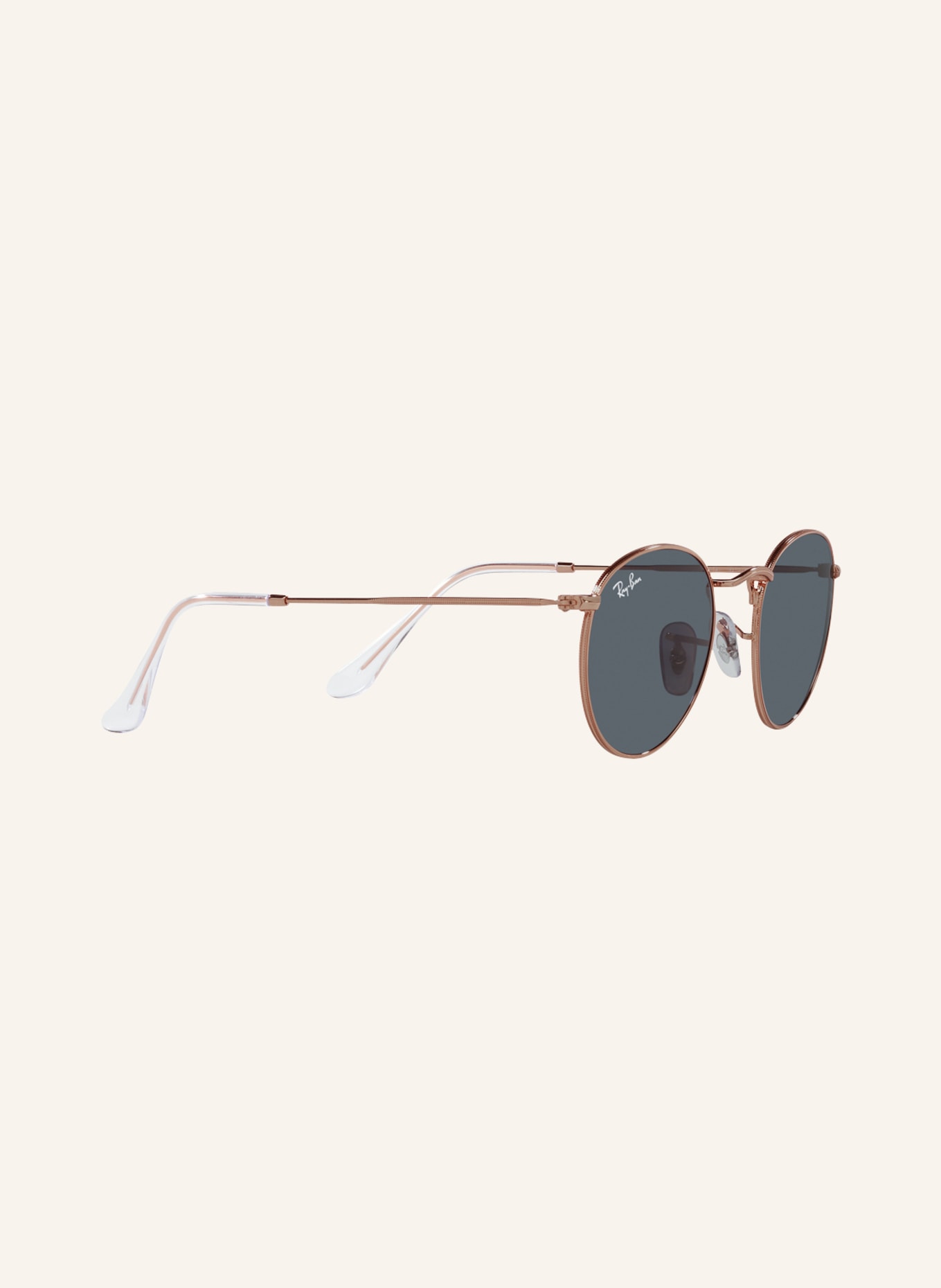 Ray-Ban Sunglasses RB3447 ROUND, Color: 9202R5 - GOLD/ DARK GRAY (Image 3)