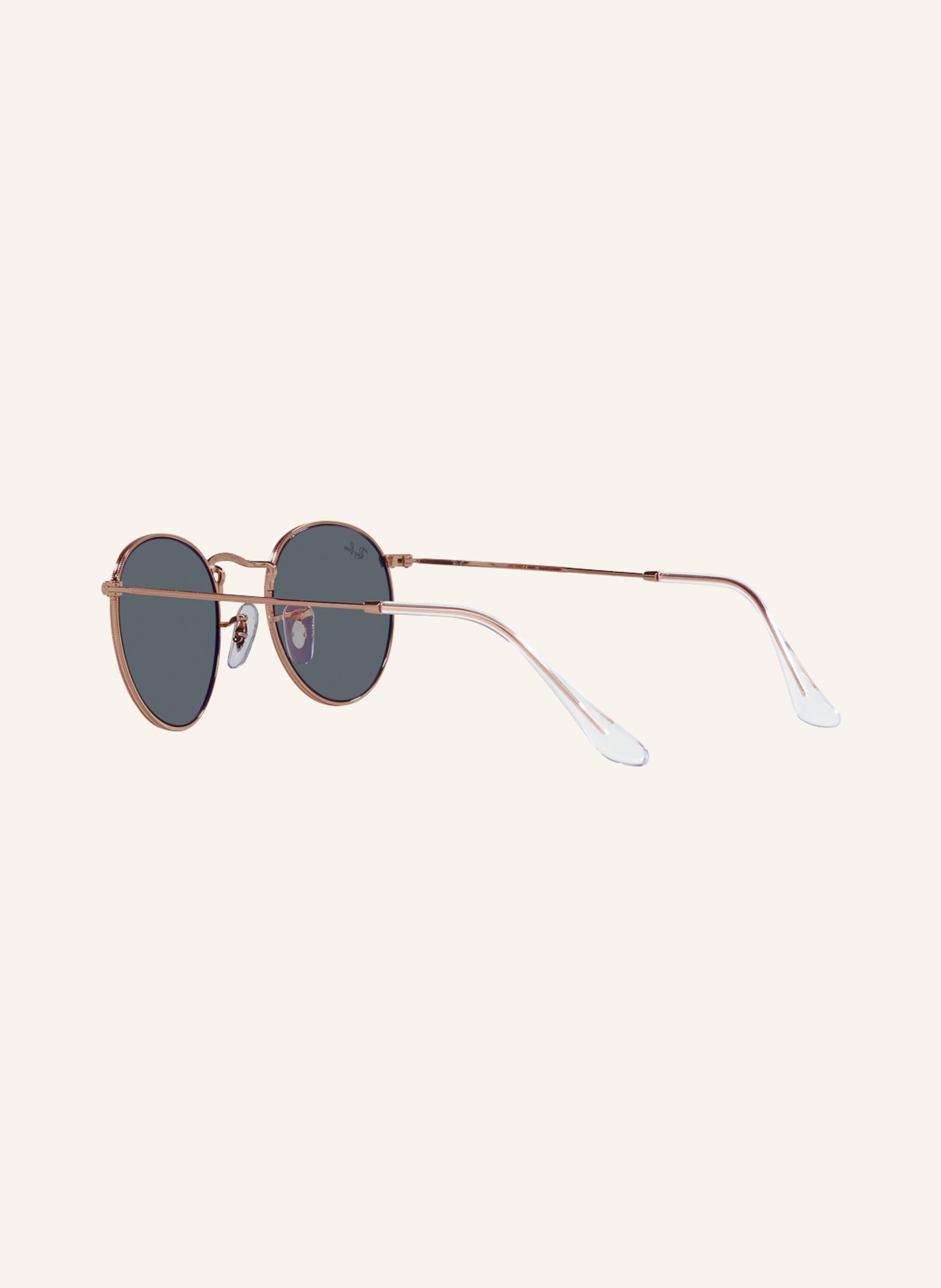 Ray-Ban Sunglasses RB3447 ROUND, Color: 9202R5 - GOLD/ DARK GRAY (Image 4)