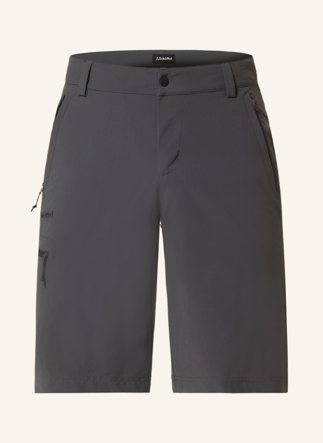 Schöffel Outdoor shorts FOLKSTONE, Color: DARK GRAY (Image 1)