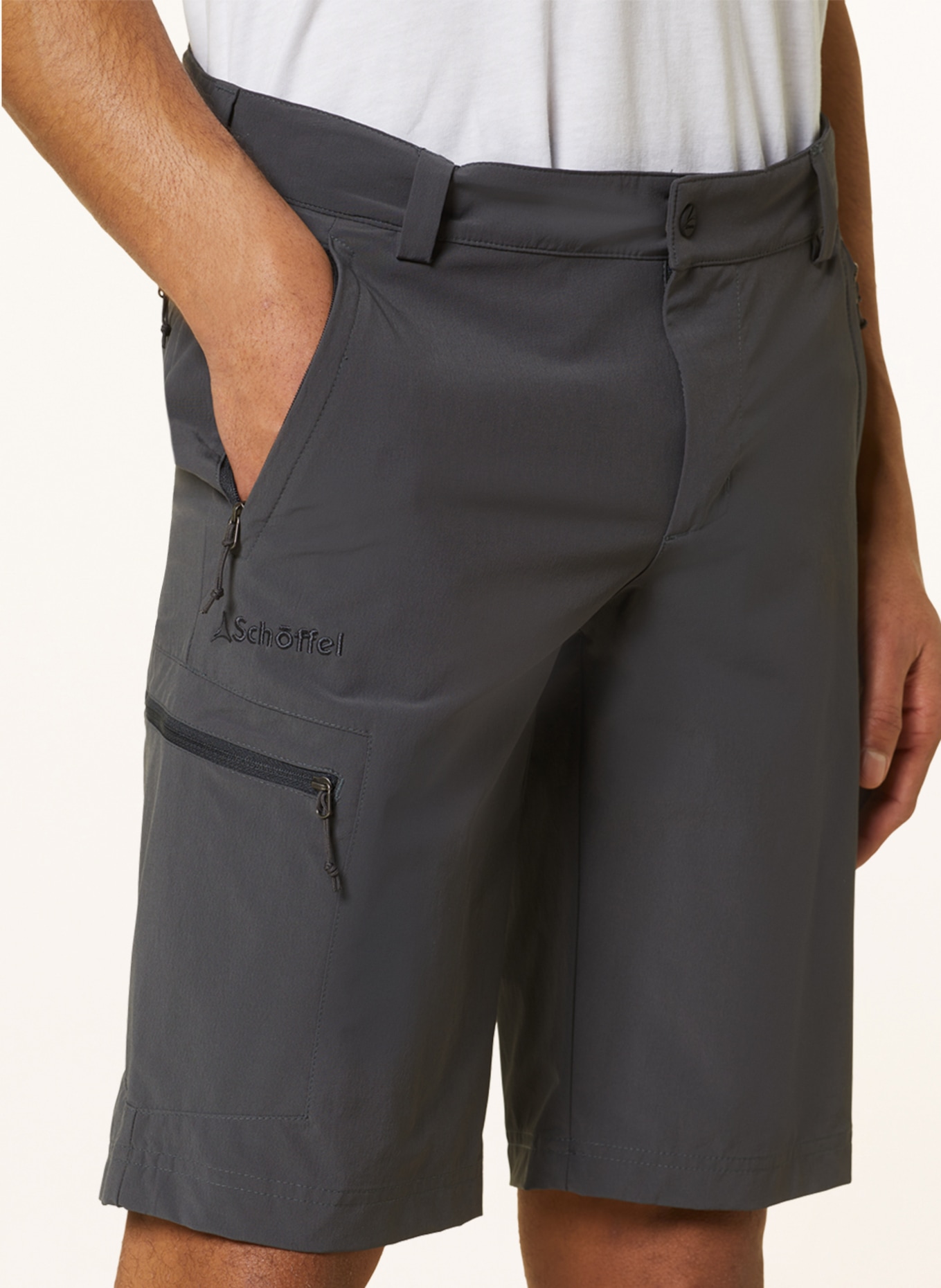 Schöffel Outdoor shorts FOLKSTONE, Color: DARK GRAY (Image 5)