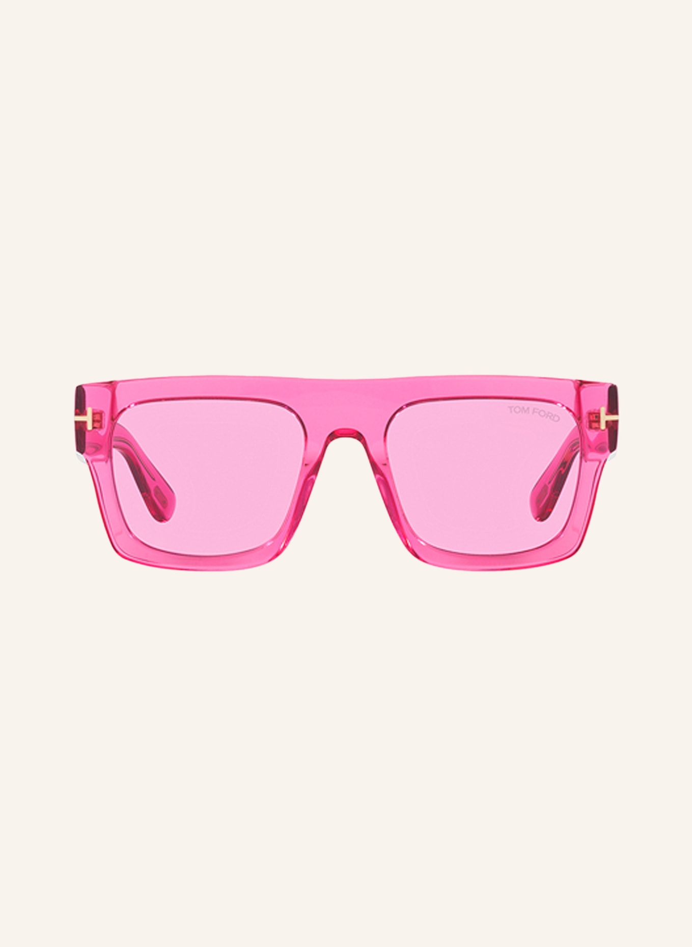 TOM FORD Sonnenbrille FT0711 FAUSTO, Farbe: 3500R1 - PINK/ PINK (Bild 2)