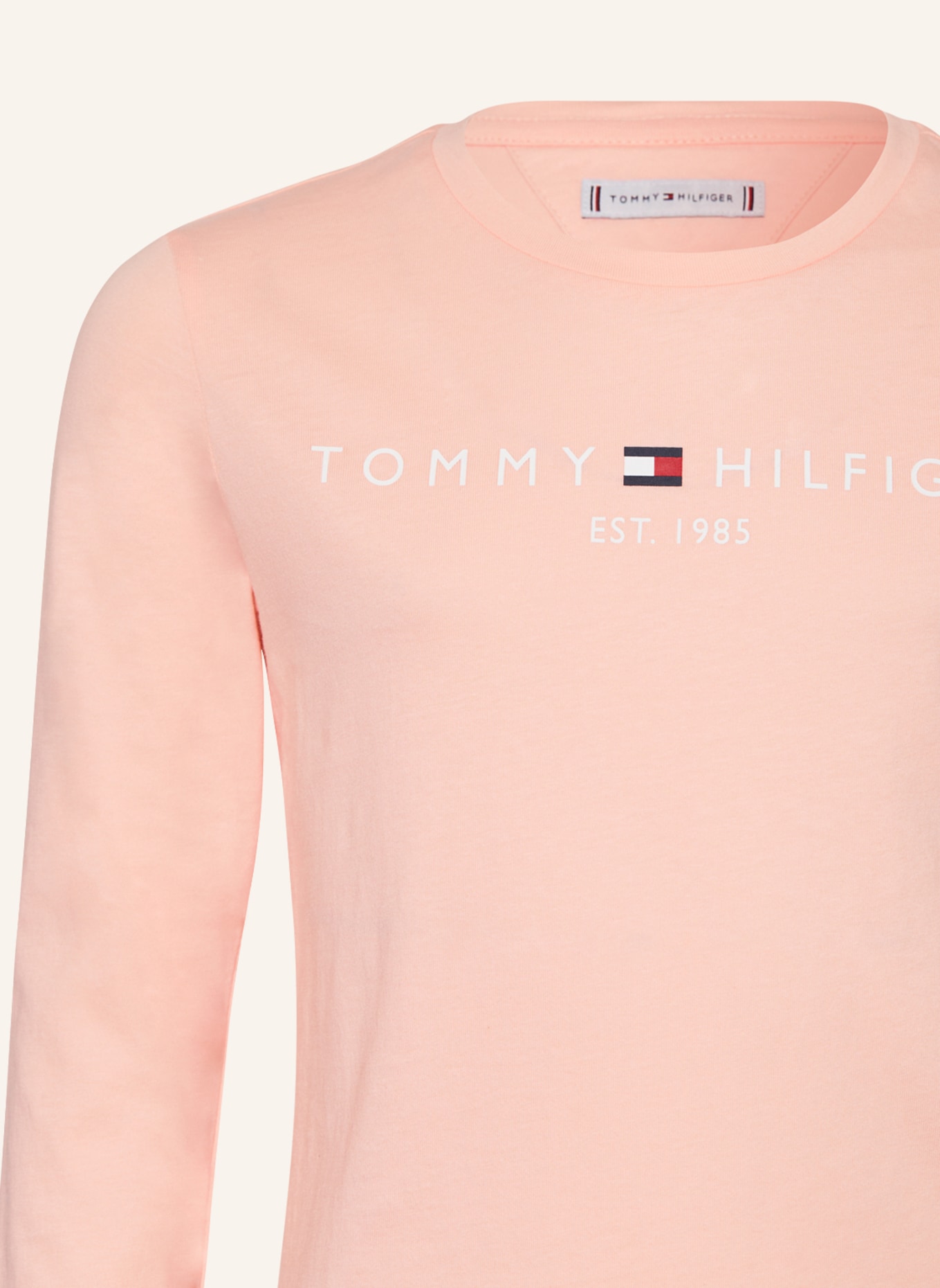 TOMMY HILFIGER Koszulka z długim rękawem, Kolor: JASNORÓŻOWY (Obrazek 3)