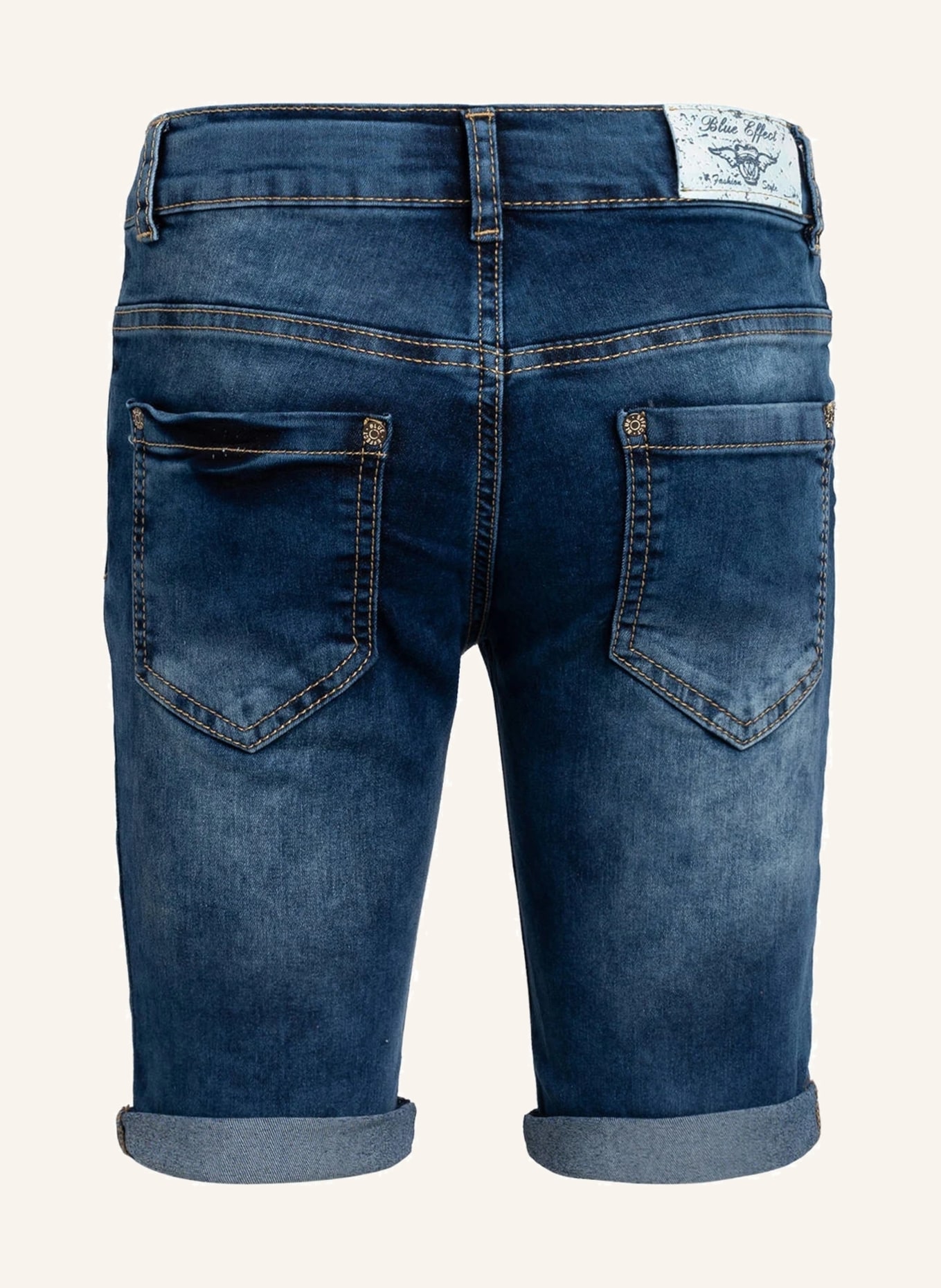 BLUE EFFECT Szorty jeansowe, Kolor: NIEBIESKI (Obrazek 2)
