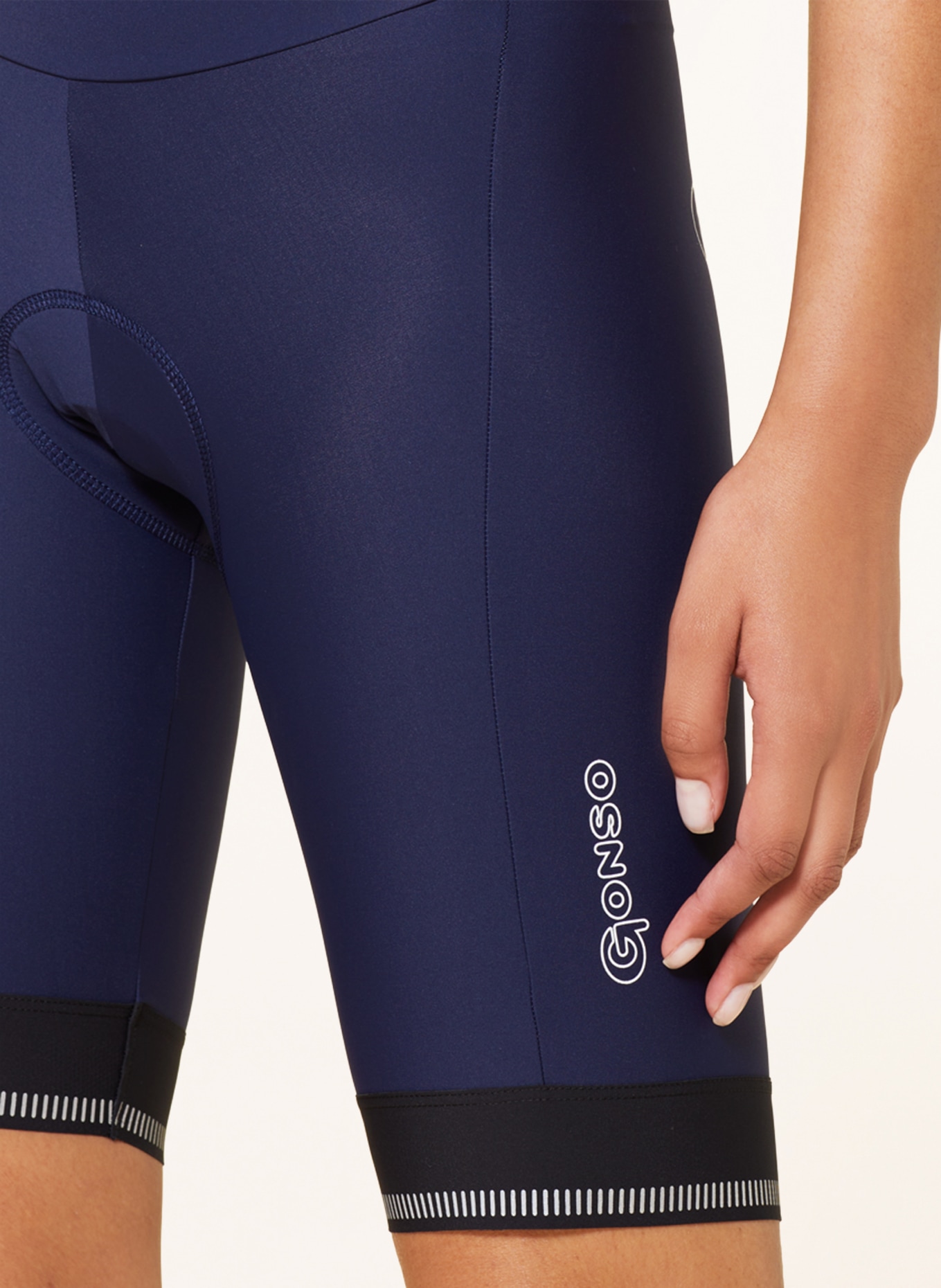 GONSO Cycling shorts SITIVO with padded insert, Color: DARK BLUE (Image 5)