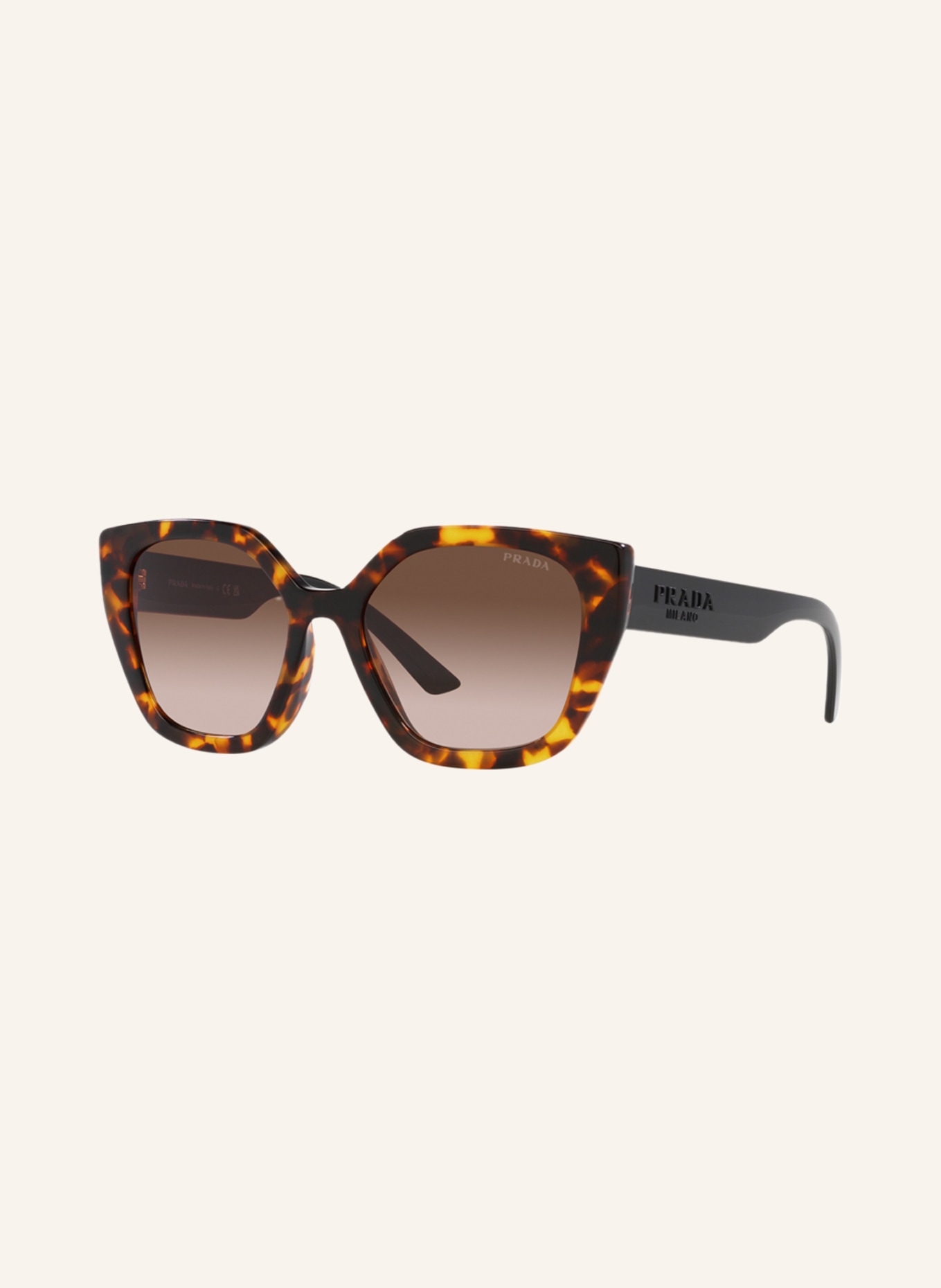 PRADA Sunglasses PR 24XS, Color: VAU6S1 - HAVANA/ BROWN GRADIENT (Image 1)