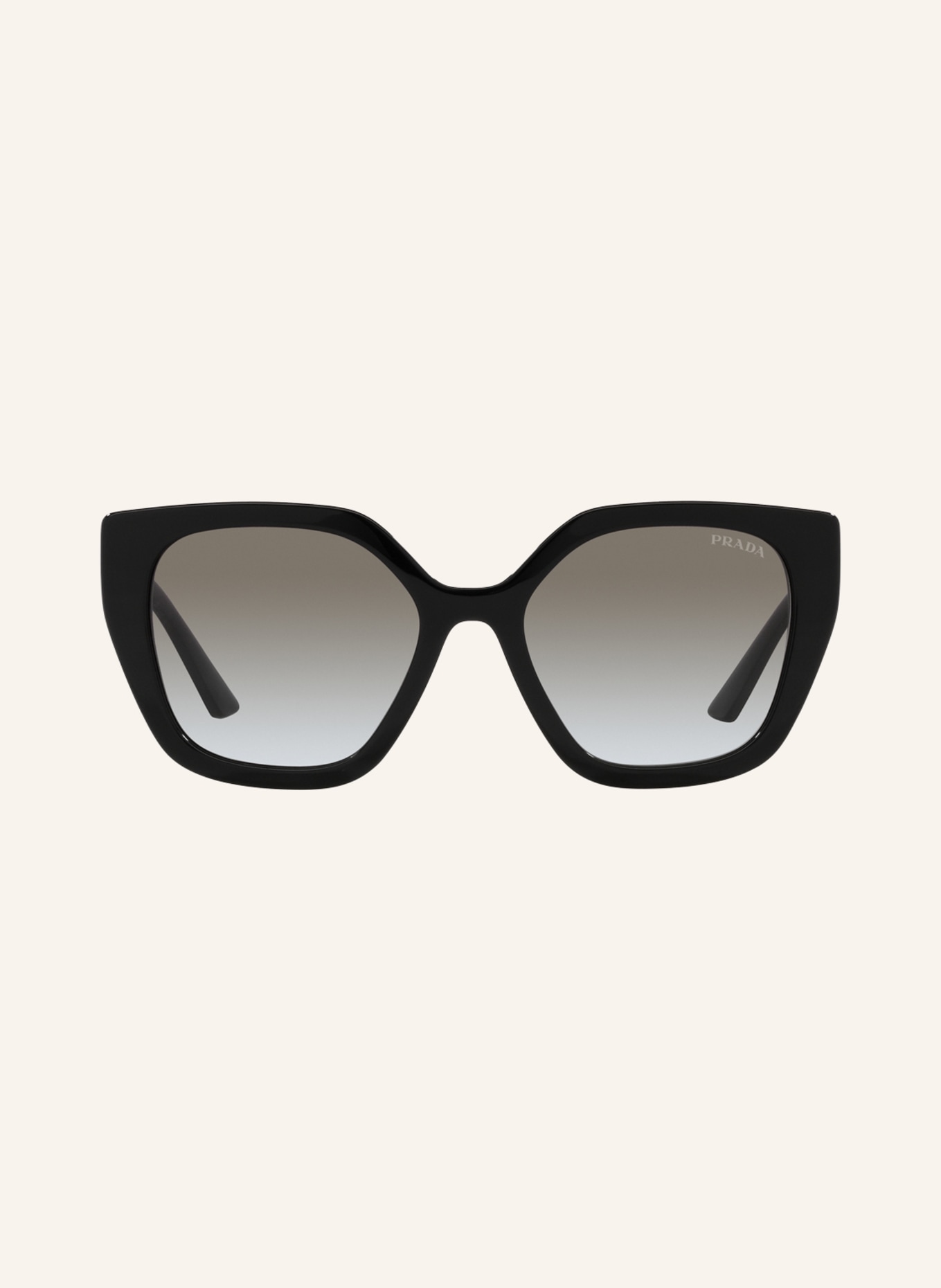PRADA Sunglasses PR 24XS, Color: 1AB0A7 - BLACK/GRAY GRADIENT (Image 2)