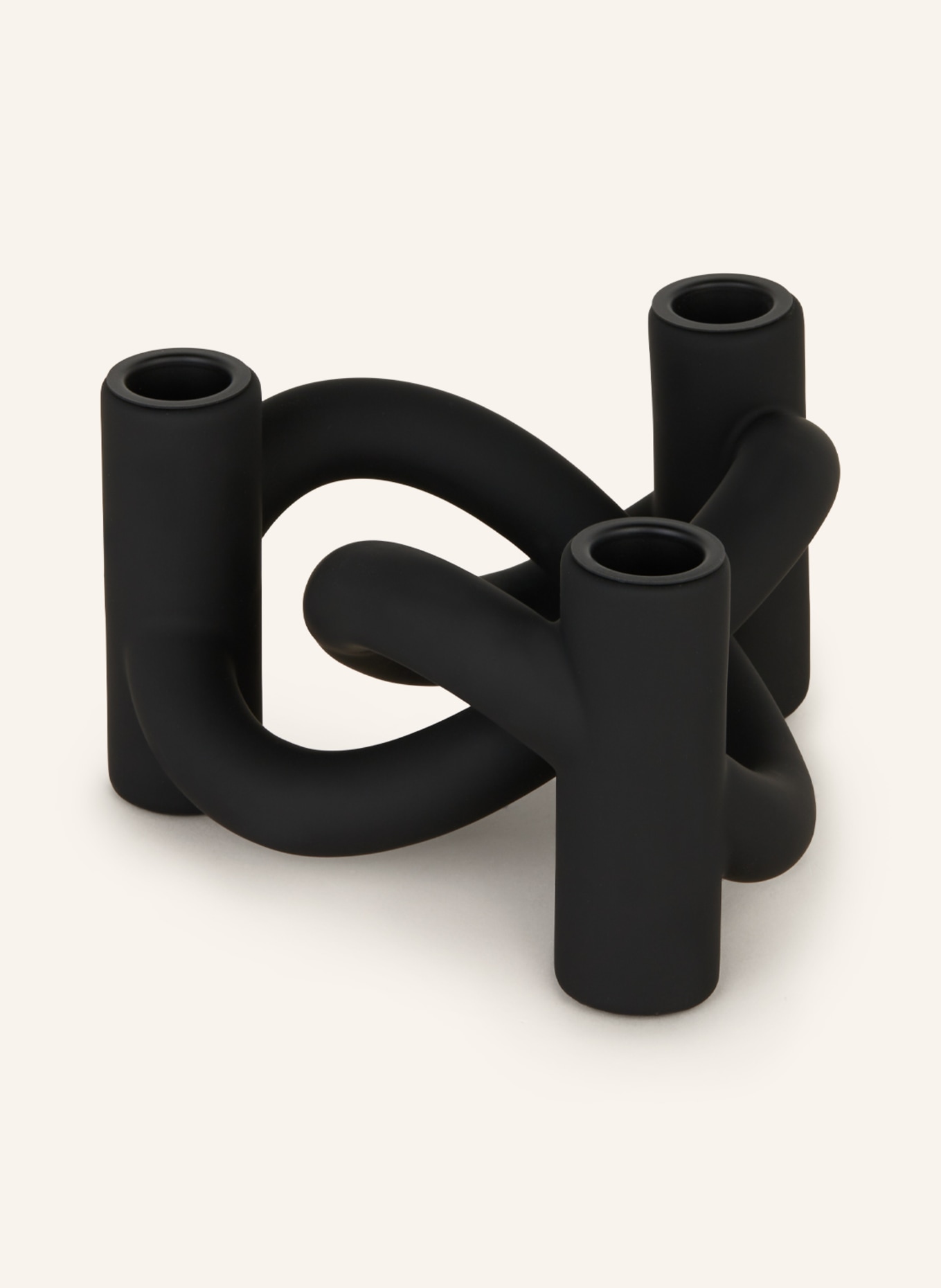 COOEE Design Candleholder LYKKE, Color: BLACK (Image 2)