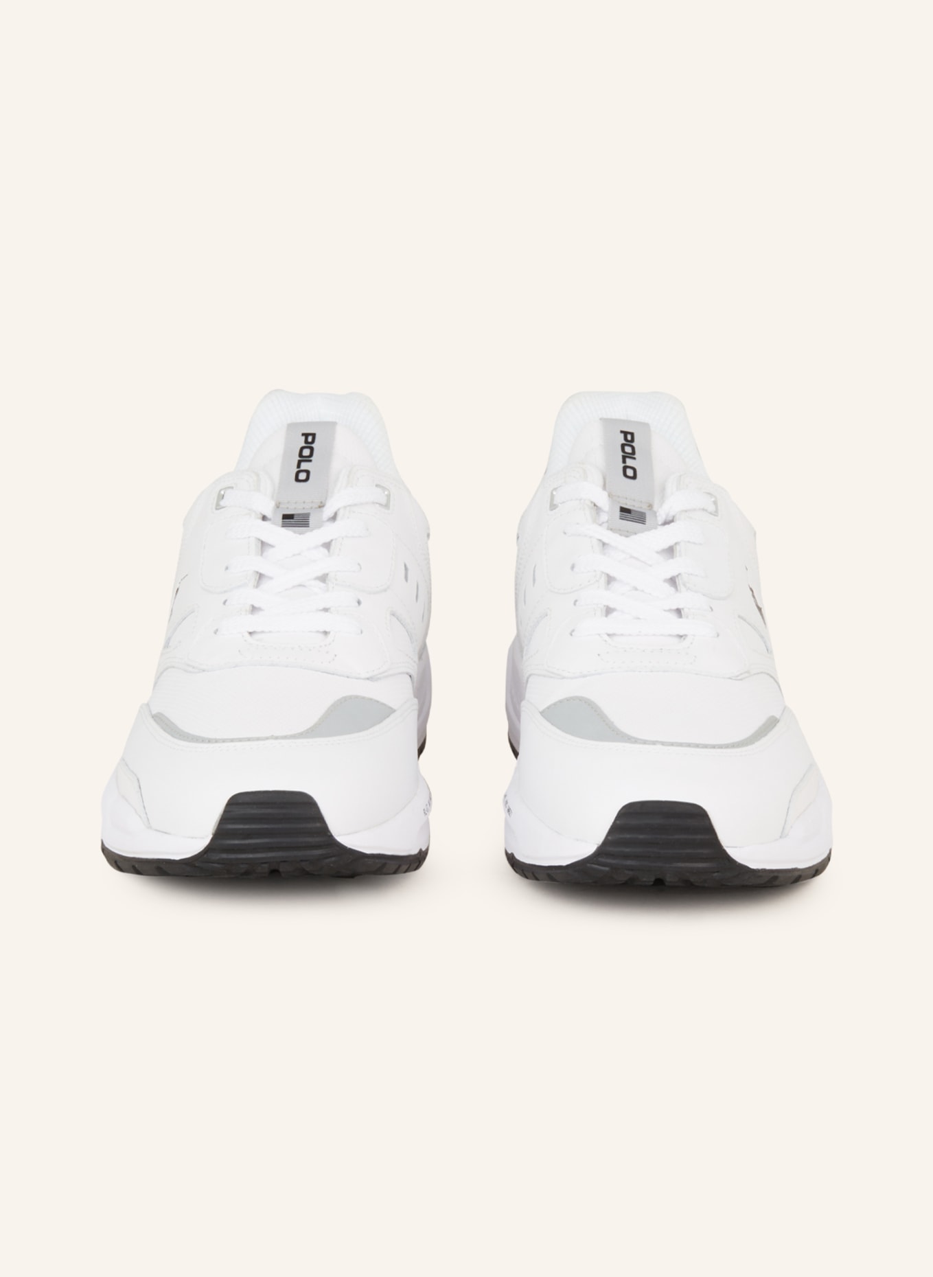 POLO RALPH LAUREN Sneakers, Color: WHITE/ BLACK (Image 3)