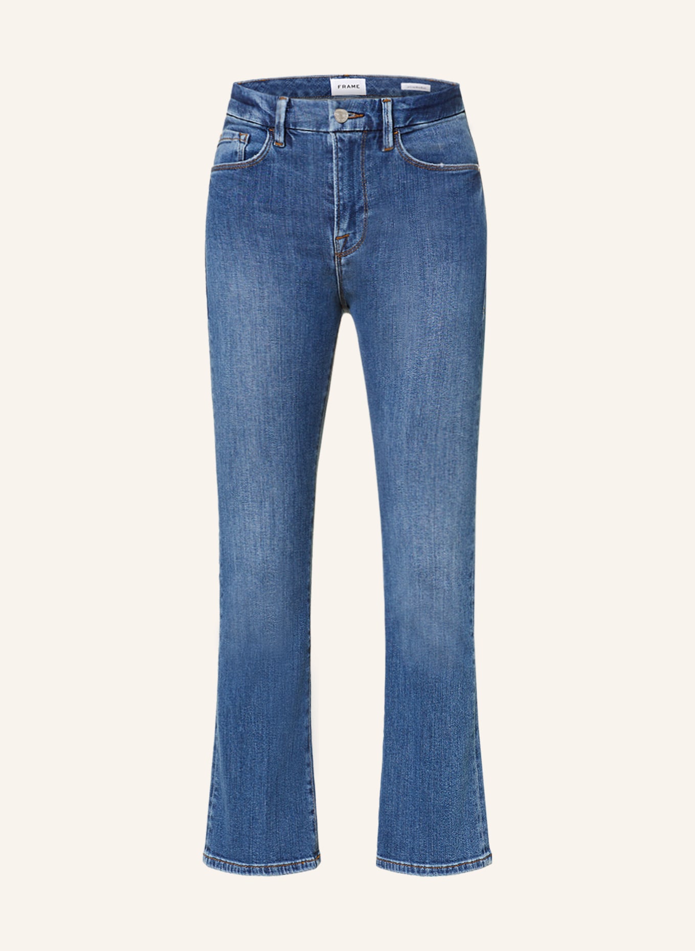 FRAME 7/8 jeans LE CROPPED MINI BOOT, Color: SMSN SAMSON (Image 1)