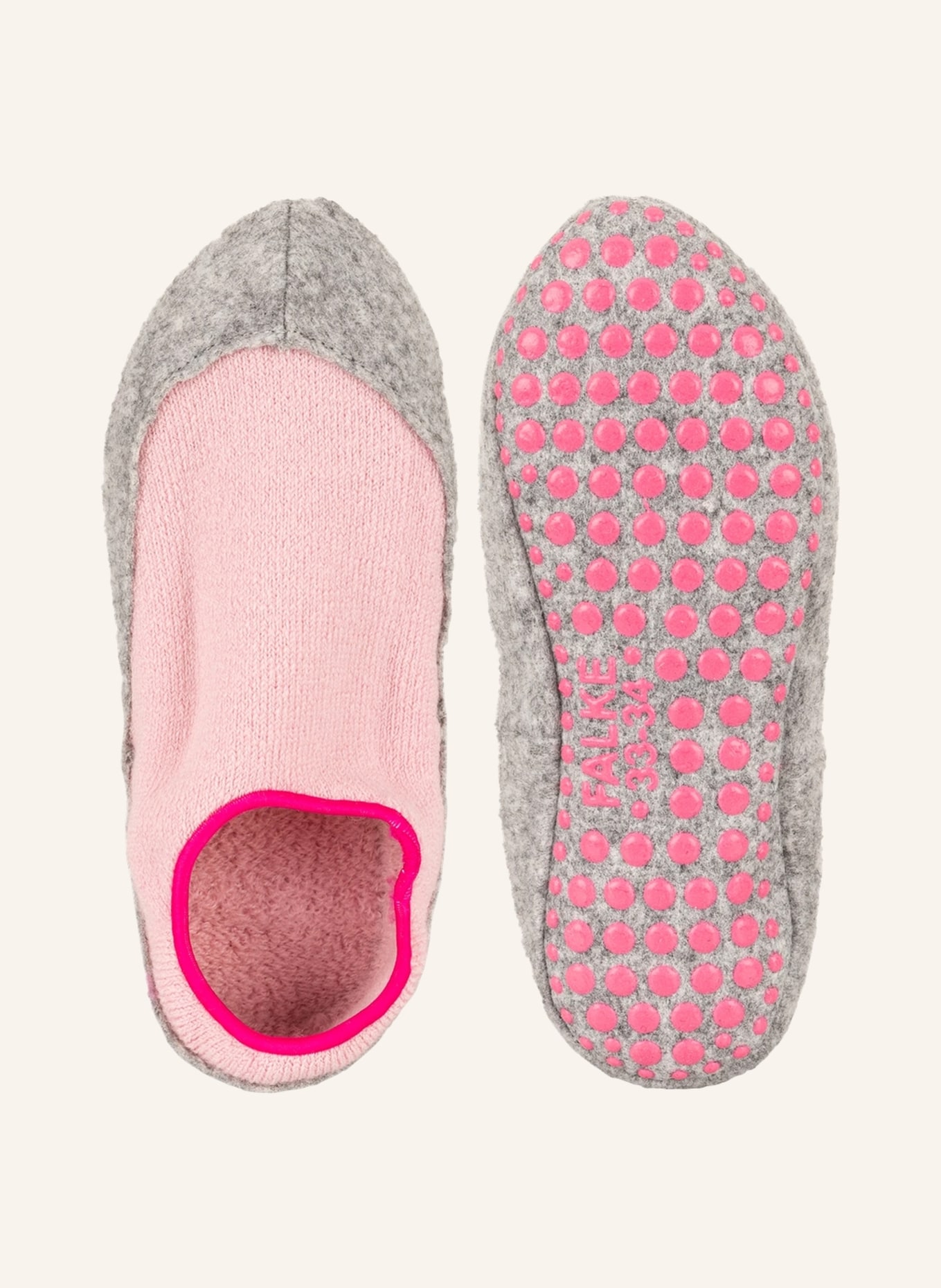 FALKE Stopper socks COSY SLIPPER in merino wool, Color: 8441 almond blossom (Image 5)