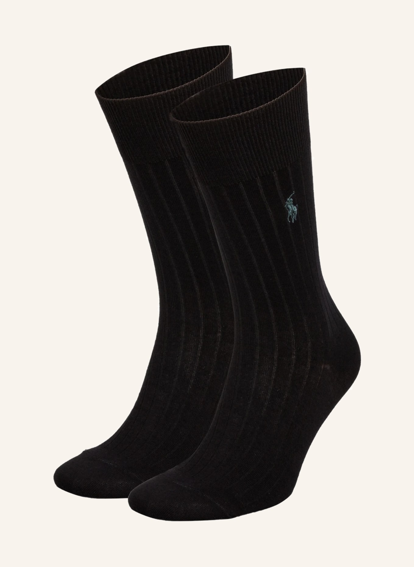 POLO RALPH LAUREN Ponožky, sada 2 párů , Barva: ČERNÁ (Obrázek 1)